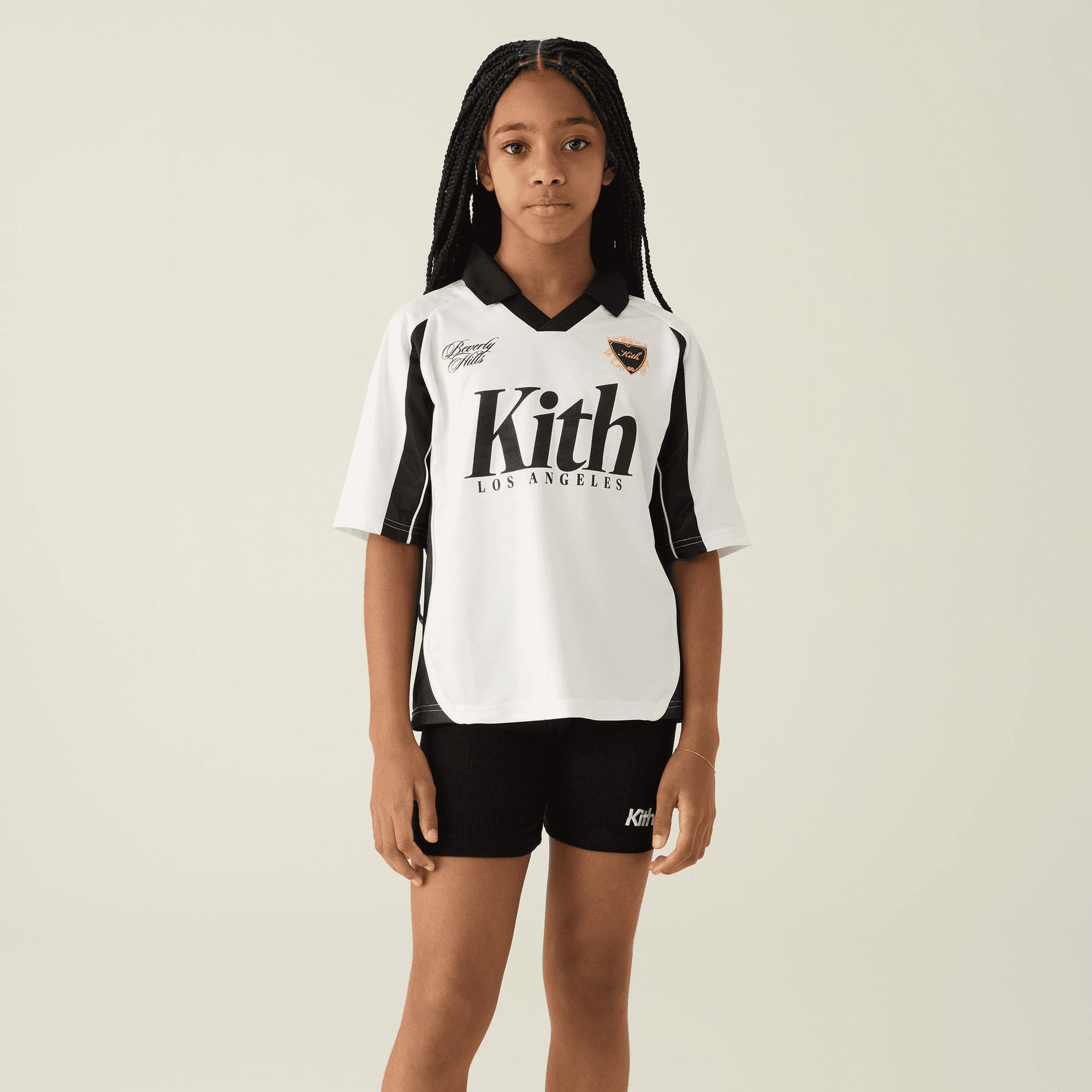 Kith Kids LA Soccer Top - White — Image 4