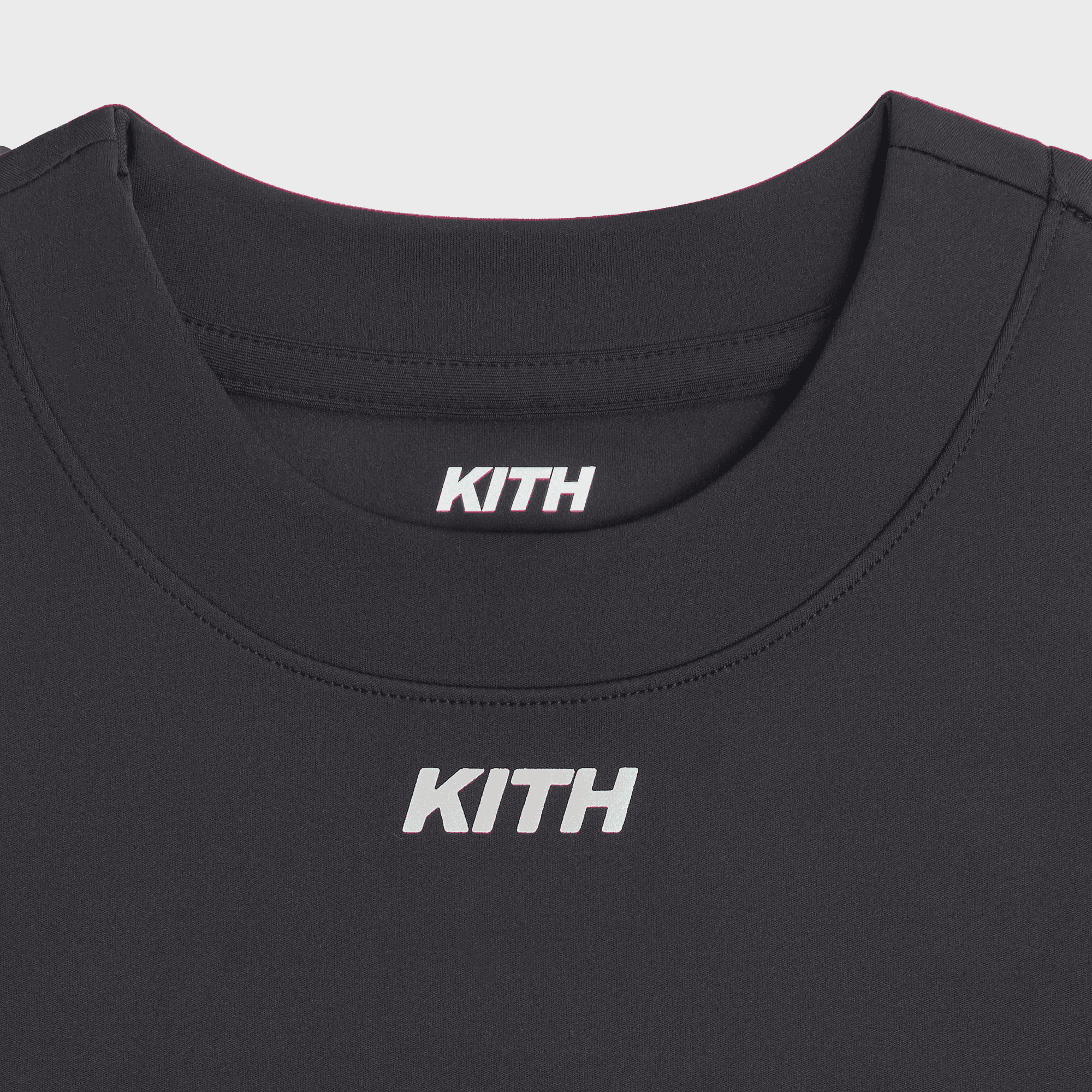 Kith Women Active Misha Crop Tee - Black — Image 3
