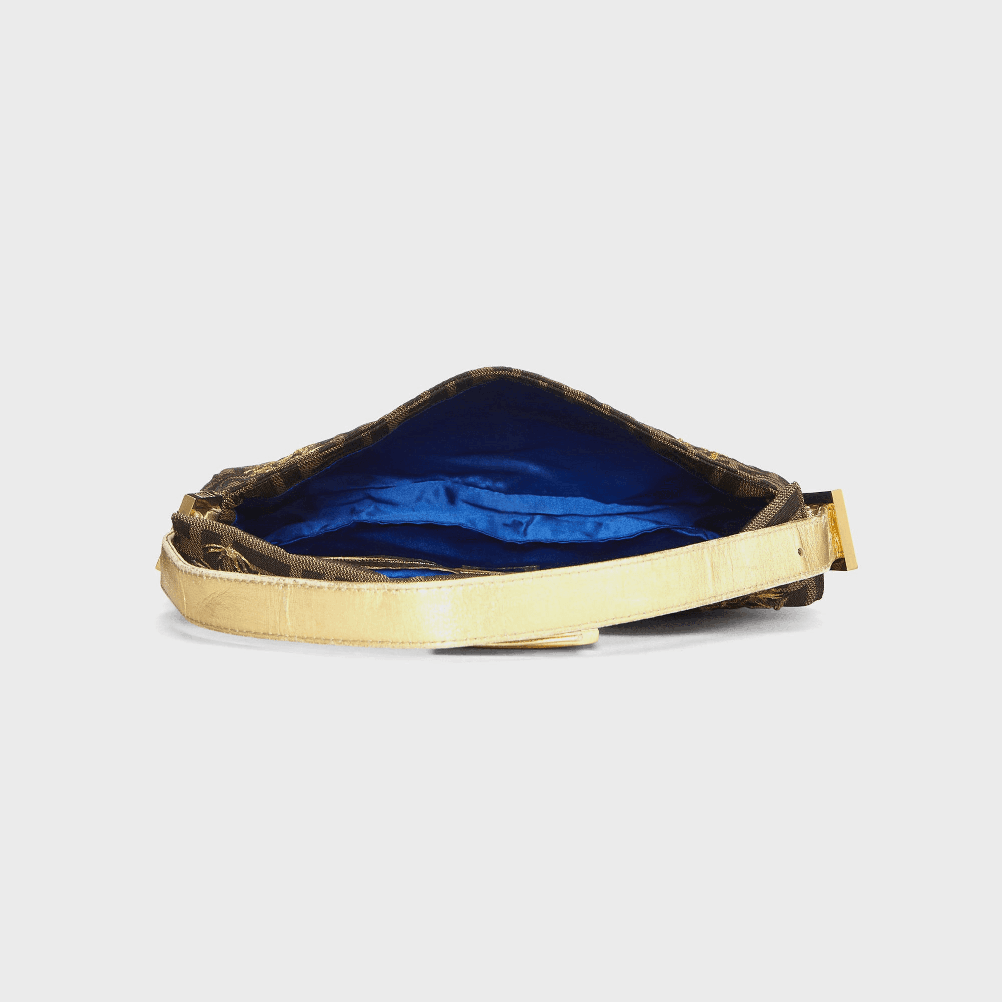 WGACA Fendi Gold Embroidered Baguette - Multi — Image 5