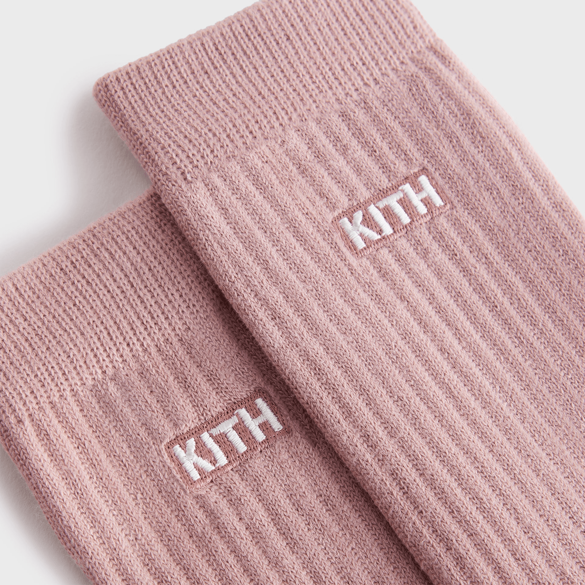 Kith Kids Classic Crew Socks - Dusty Quartz — Image 2