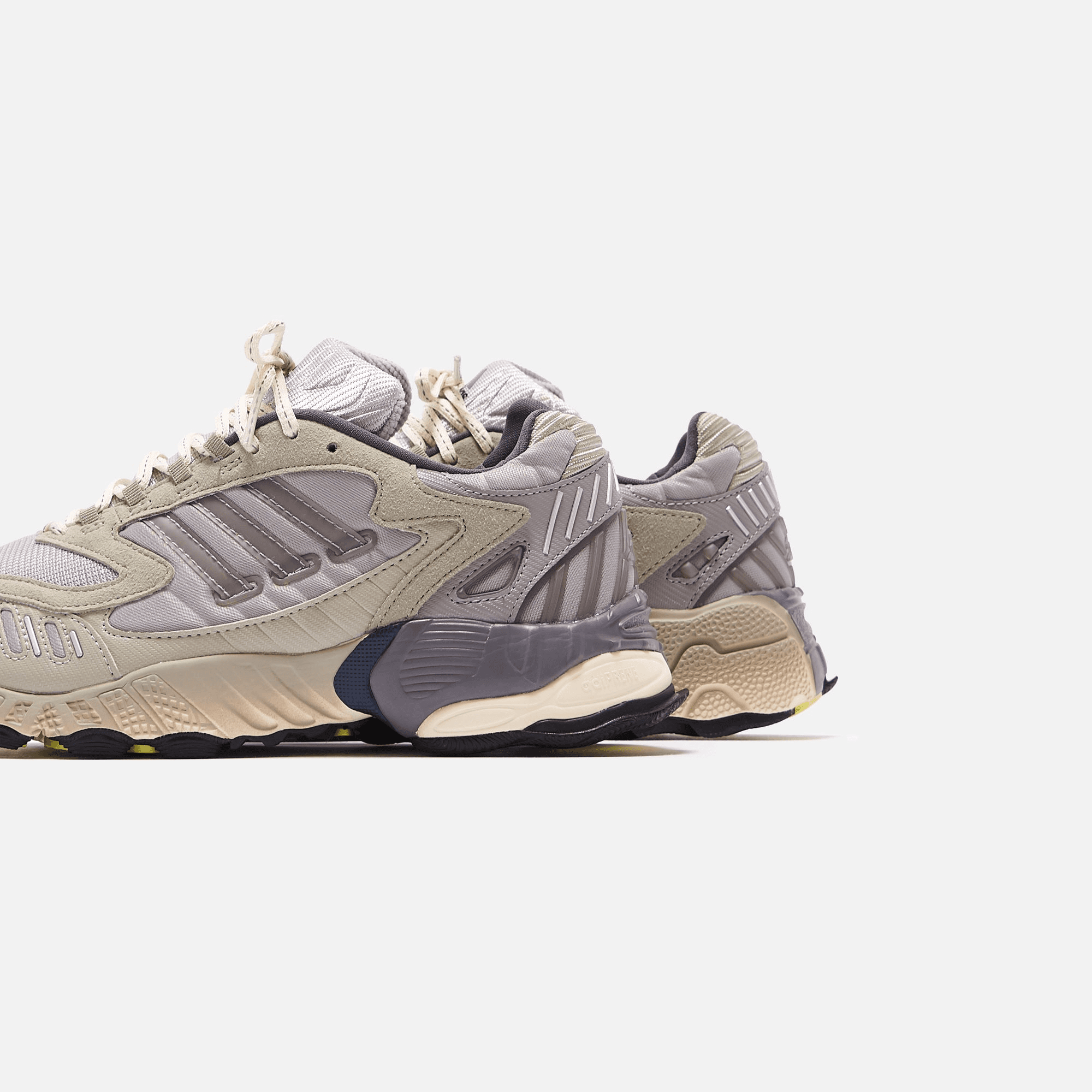 adidas Consortium x Norse Projects Torsion TRDC - Feather Grey / Medium Solid Grey / Frozen Yellow — Image 3