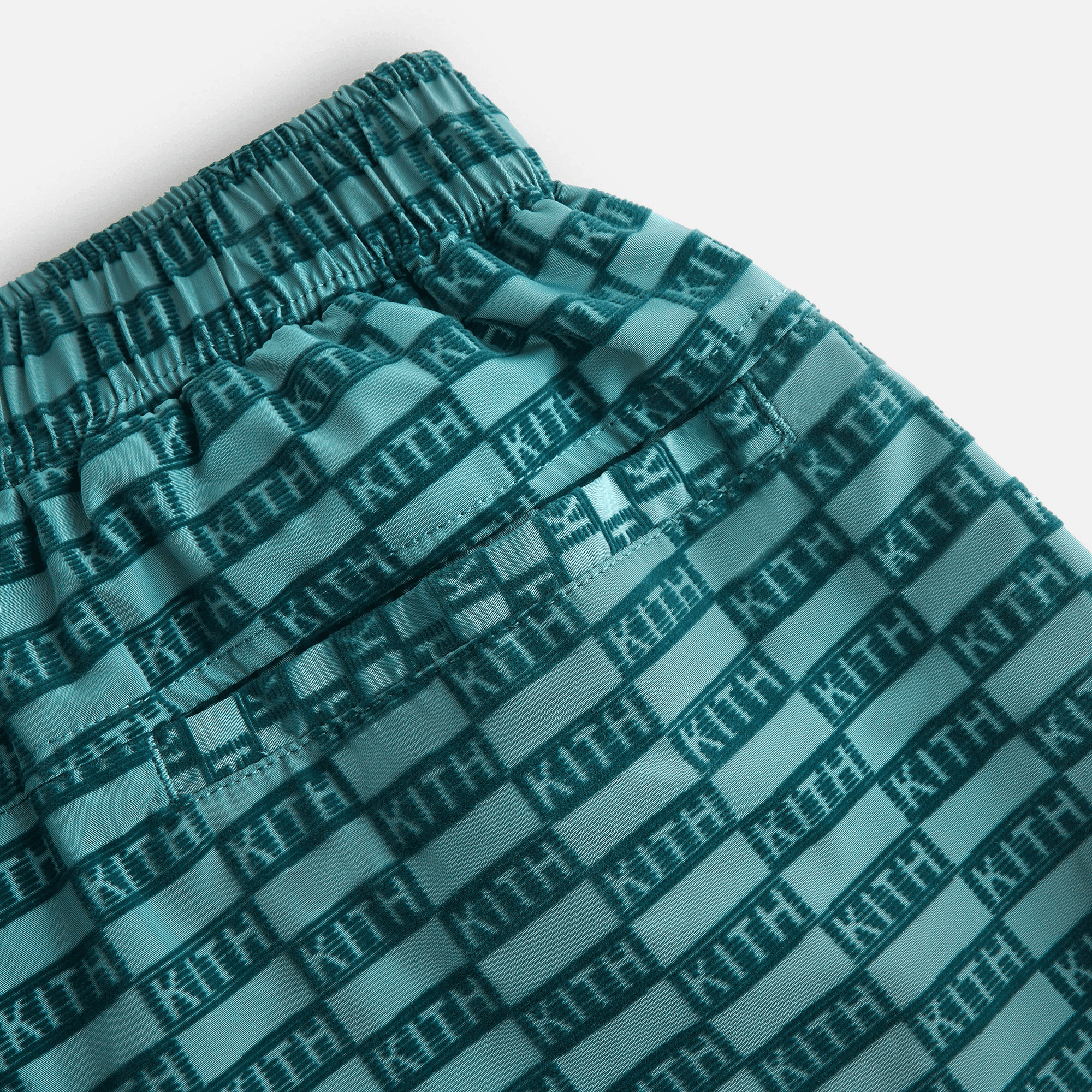 Kith Kids Flocked Monogram Mercer 8 Pant - Rhythm — Image 2