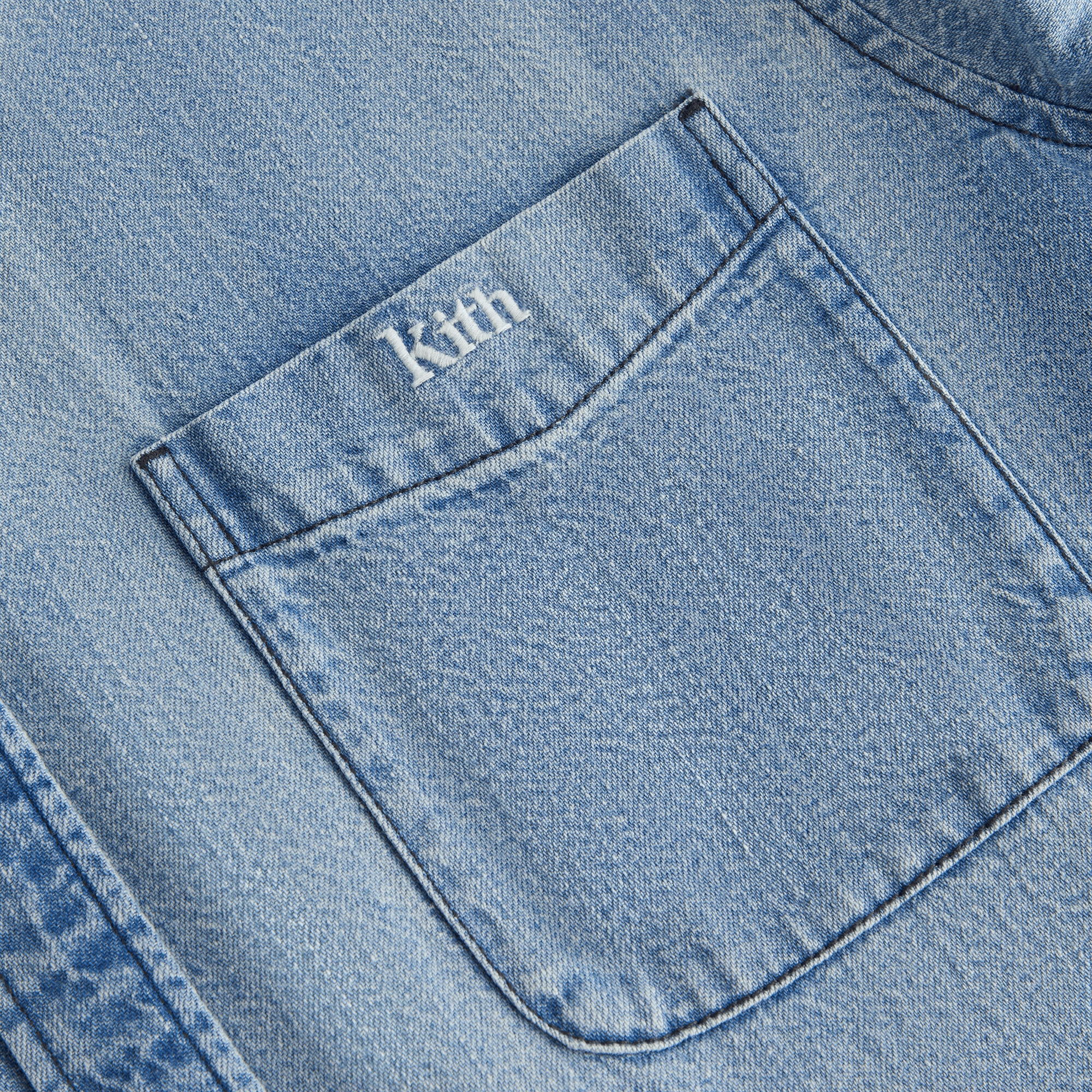 Kith Women Ora II Denim Shirt - Harper Mid Wash — Image 2