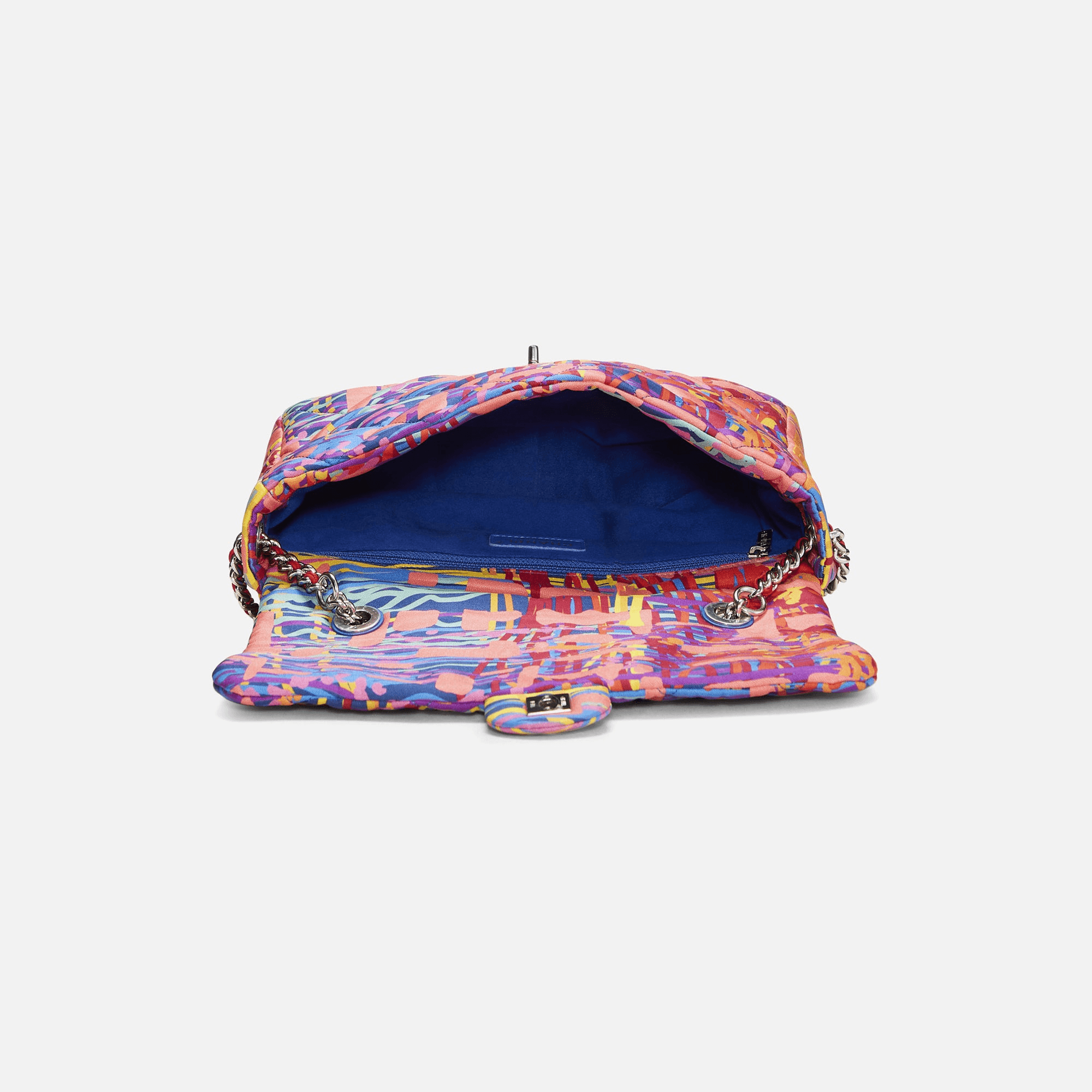 WGACA Chanel Satin Flapbag Large - Multi — Image 5