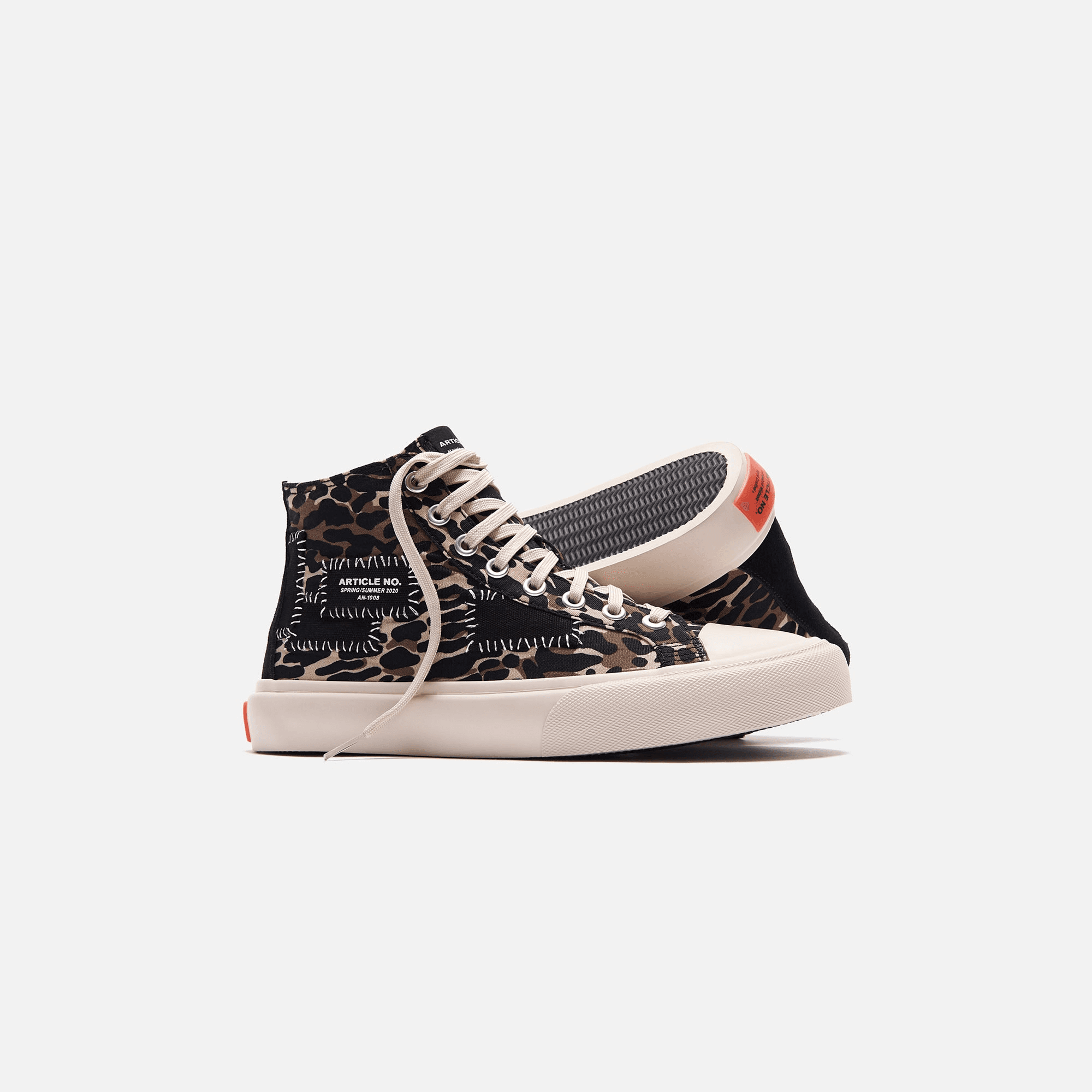 Article No 1008 Linen Canvas - Leopard Print — Image 3