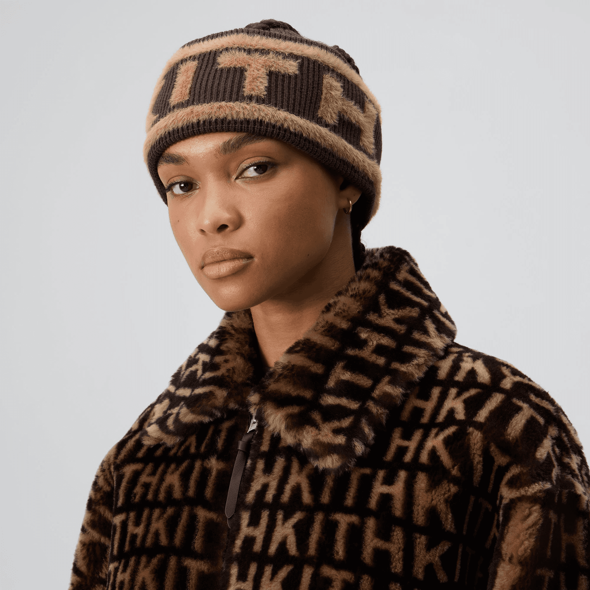 Kith Women Jacquard Rib Headband - Legacy — Image 3