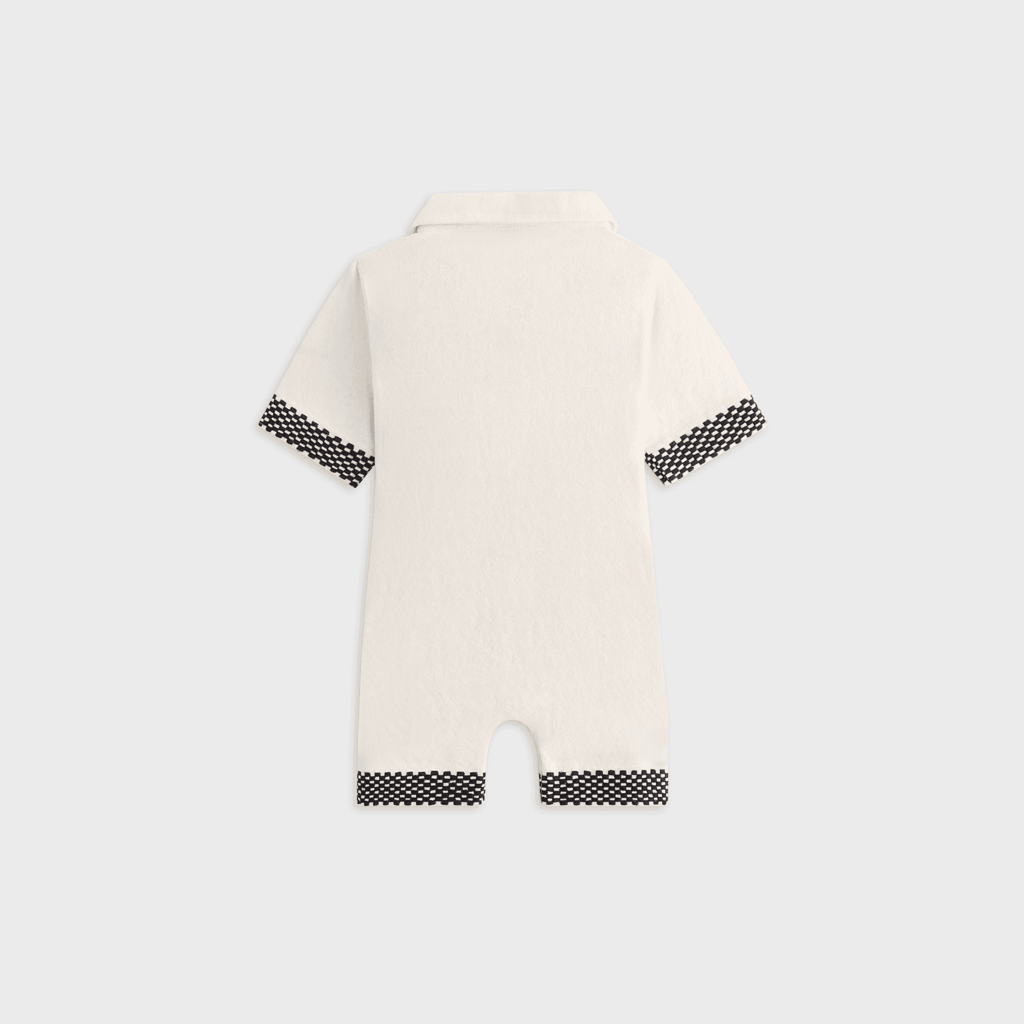 Kith Baby Textured Logo Camp Shortall - Sandrift — Image 5