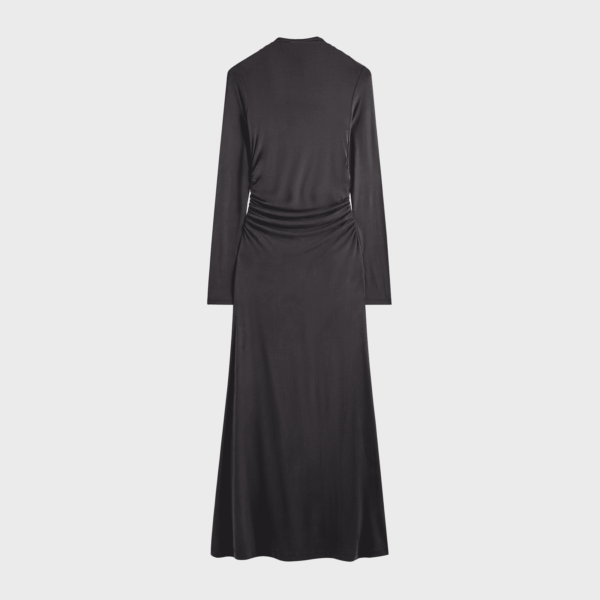 Kith Women Harin Cupro Maxi Dress - Black — Image 5