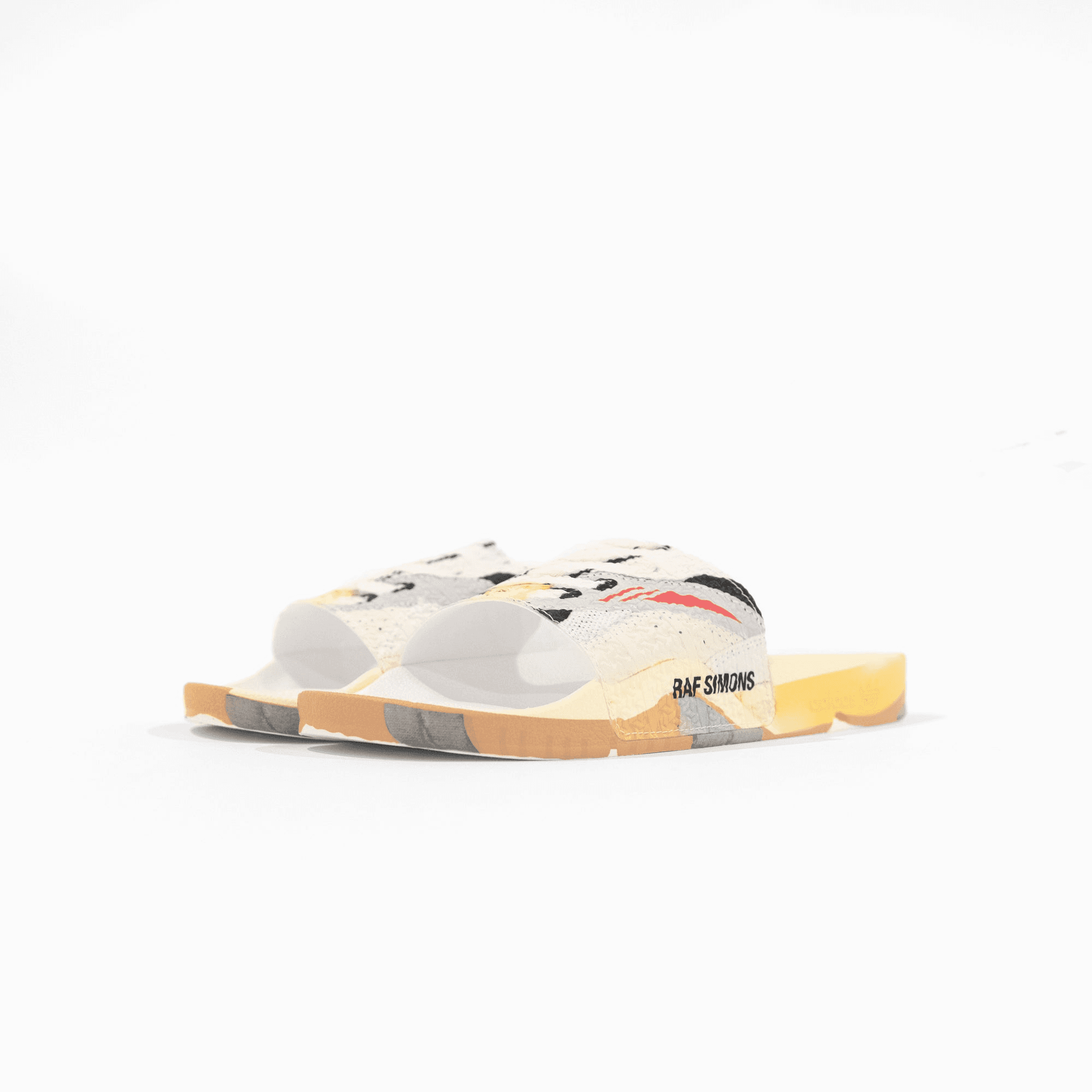 adidas by Raf Simons Torsion Adilette - White — Image 3