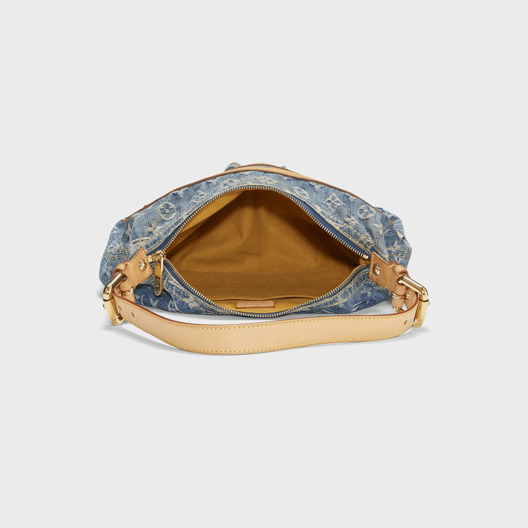 WGACA Louis Vuitton Denim Baggy Pm - Blue — Image 5