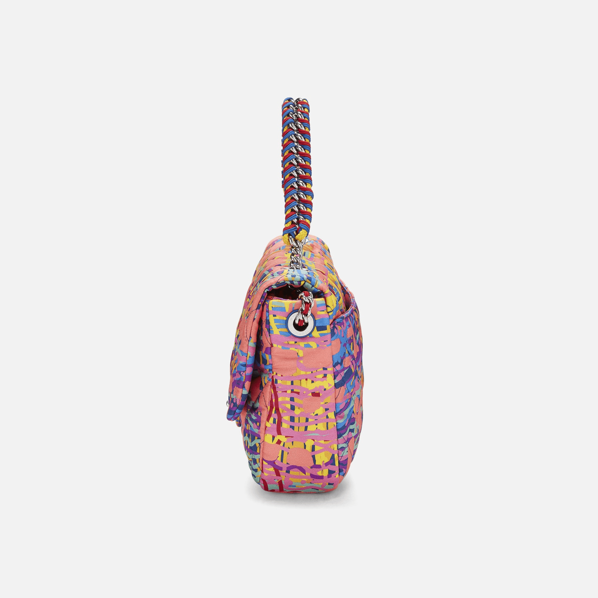 WGACA Chanel Satin Flapbag Large - Multi — Image 6