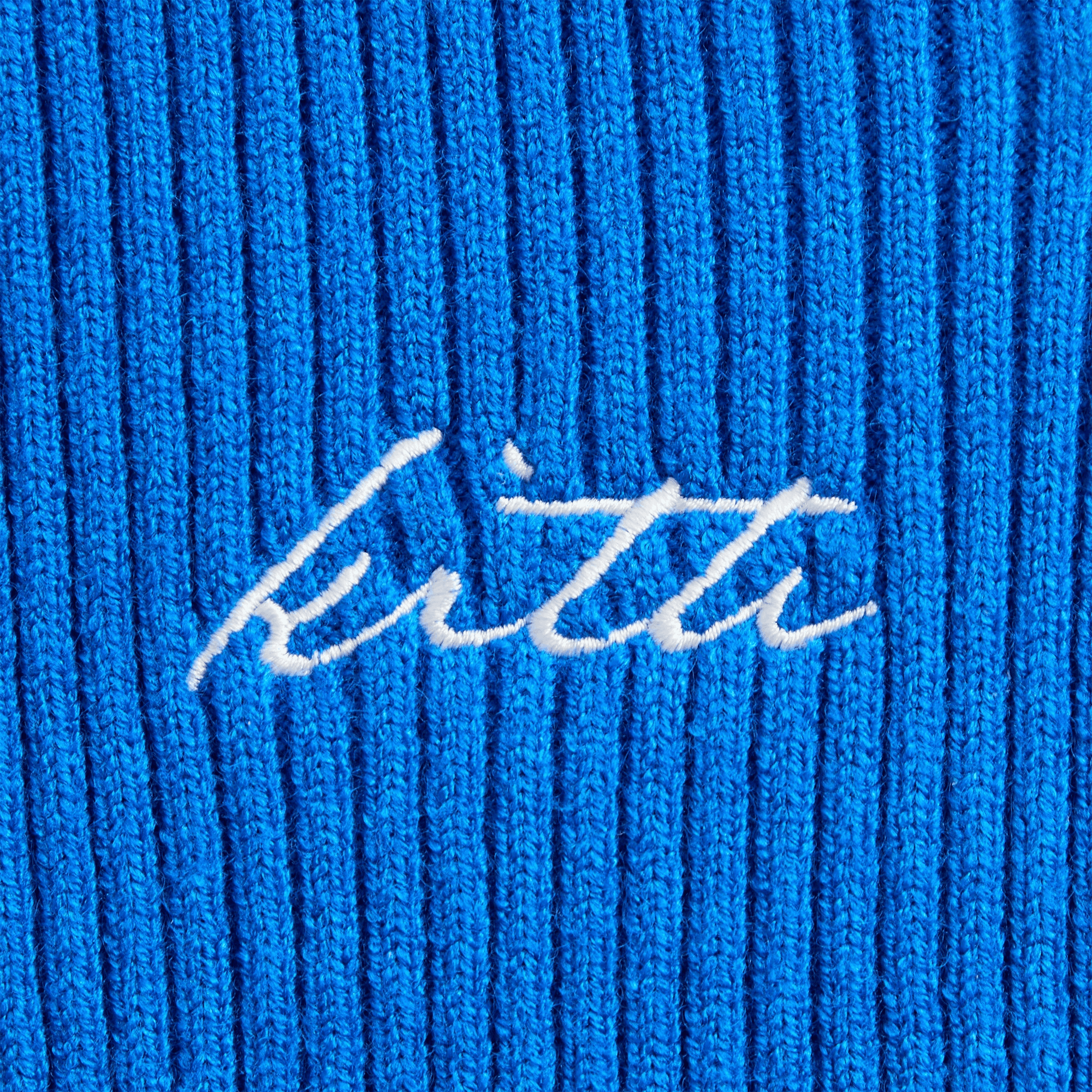 Kith Women Ina Sweater Track Zip - Lake — Image 3