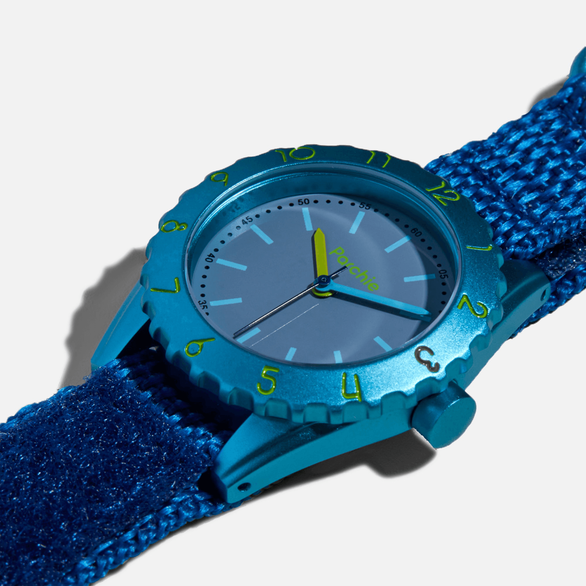 Parchie Nap-Time Watch - Blue / Neon / Cyan — Image 2