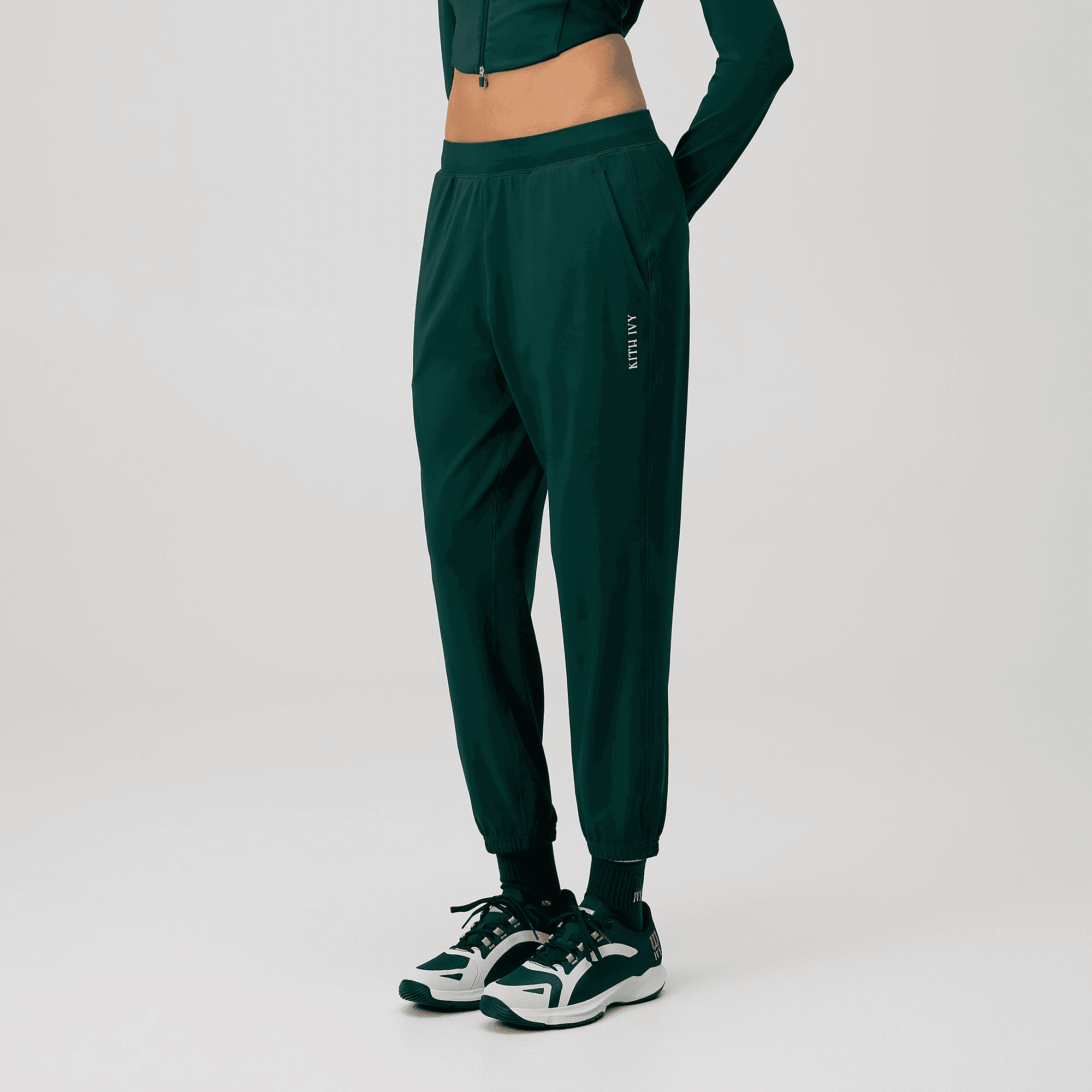 Kith Ivy for Wilson Women's Performance Jogger - Ivy Green — Image 4