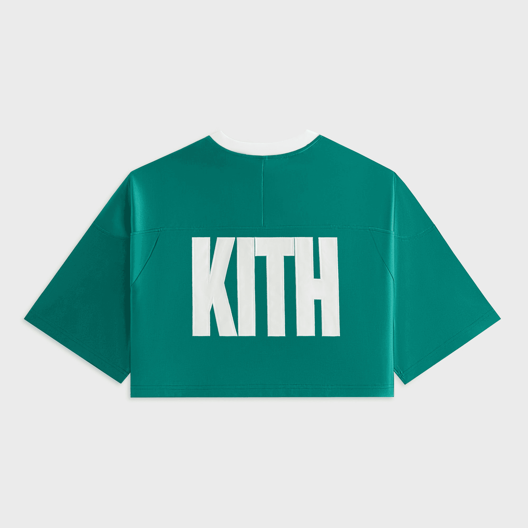 Kith Women Koda Cropped Football Jersey - Newt — Image 6