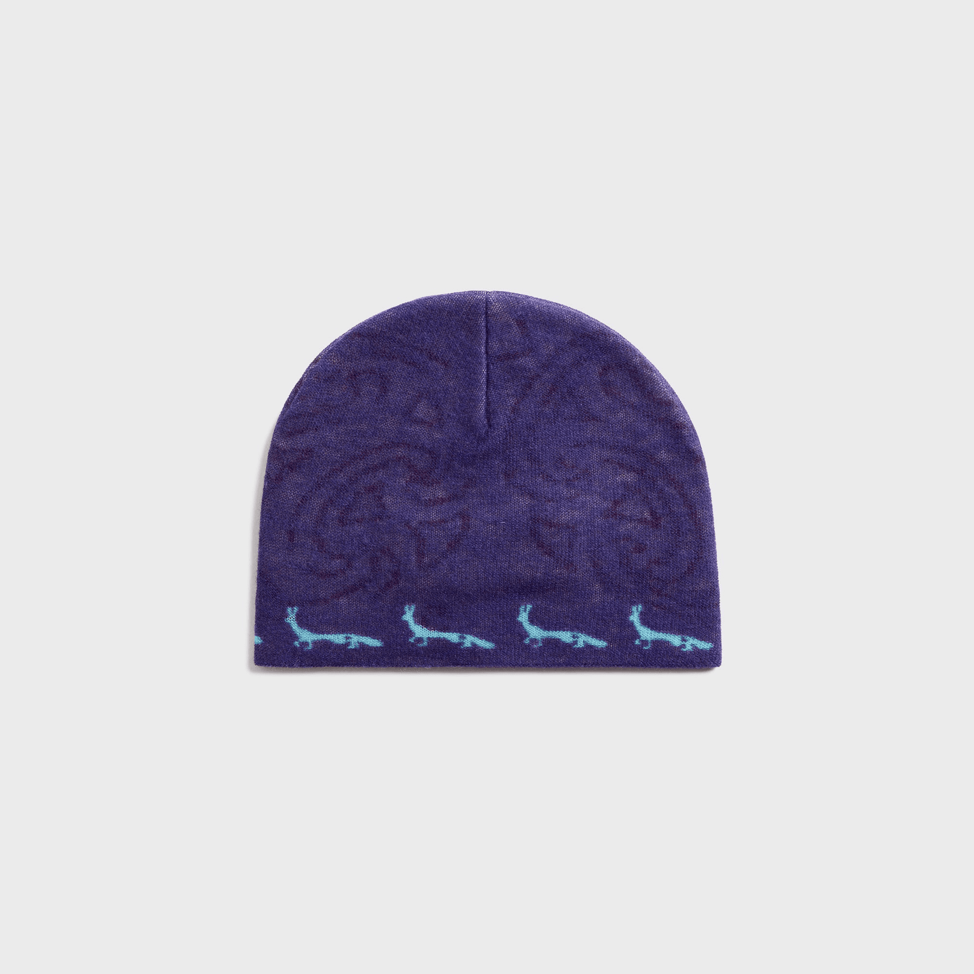 ADRIAN CASHMERE Houndhare Beanie - Purple - Image 1
