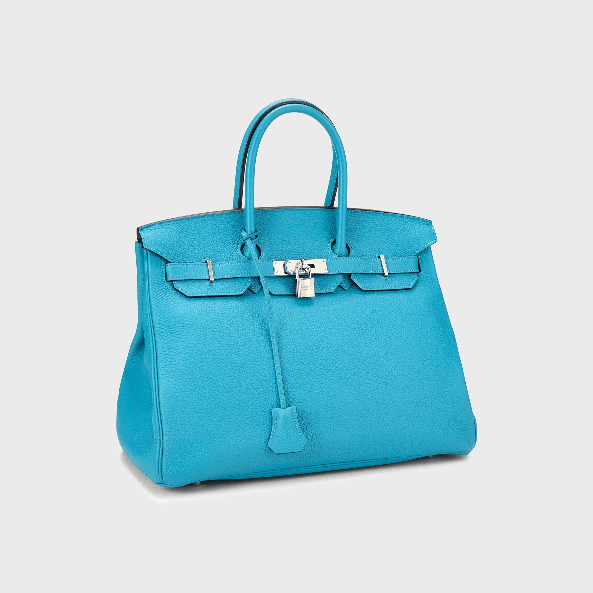 WGACA Hermes Togo Birkin 35 - Blue — Image 3