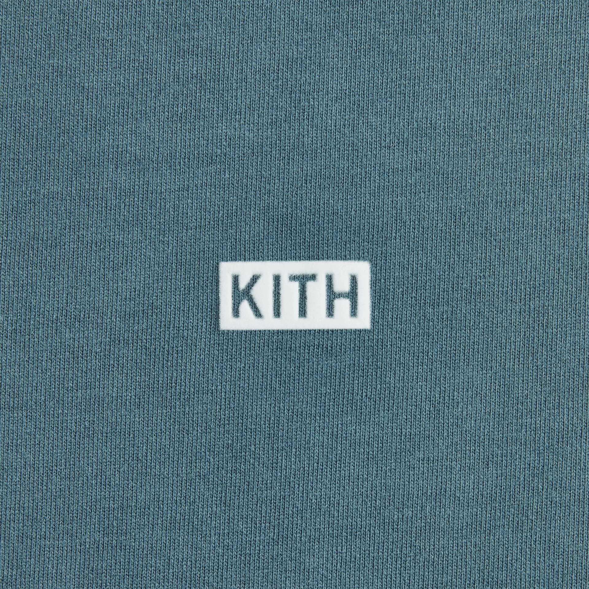 Kith Women Mock Neck Vintage Sueded Tee - Anchor — Image 2