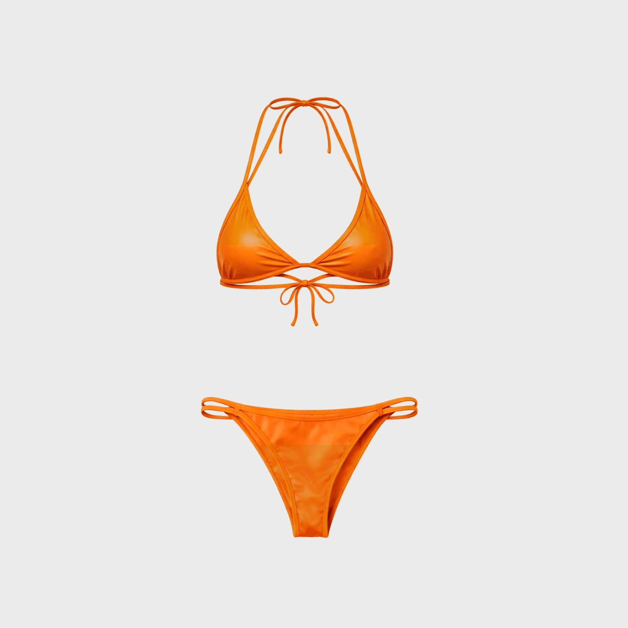Naranja Furcado Bent Set - Dark Orange - Image 1