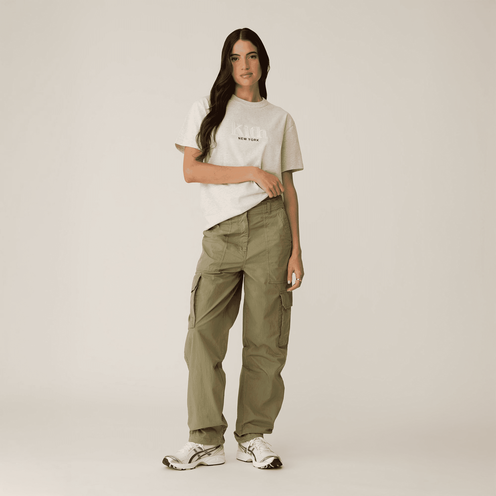 Kith Women Mott New York Tee II - Sandy Heather — Image 5