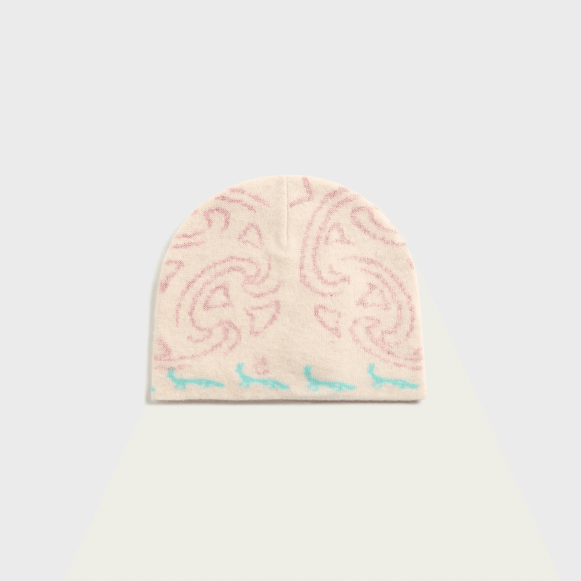 ADRIAN CASHMERE Houndhare Beanie - Bone - Image 1