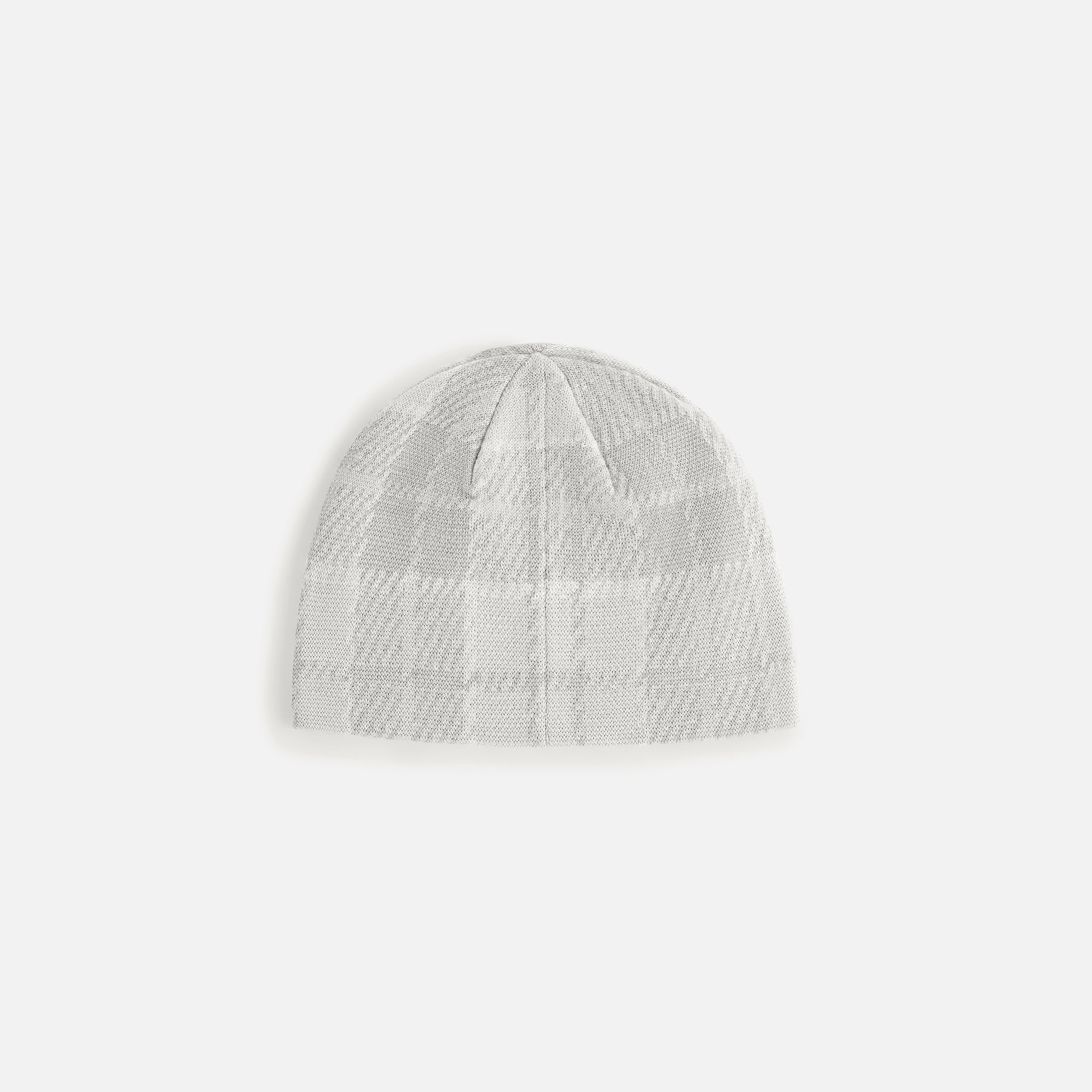 Kith Women Oversize Gingham Cuffless Jacquard Beanie - Rocket — Image 4