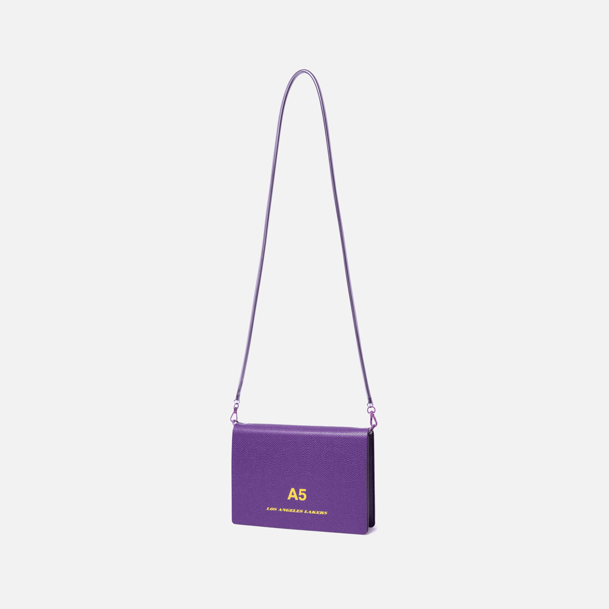 Nana-Nana A5 Basketball Bag - LA Lakers Purple — Image 3