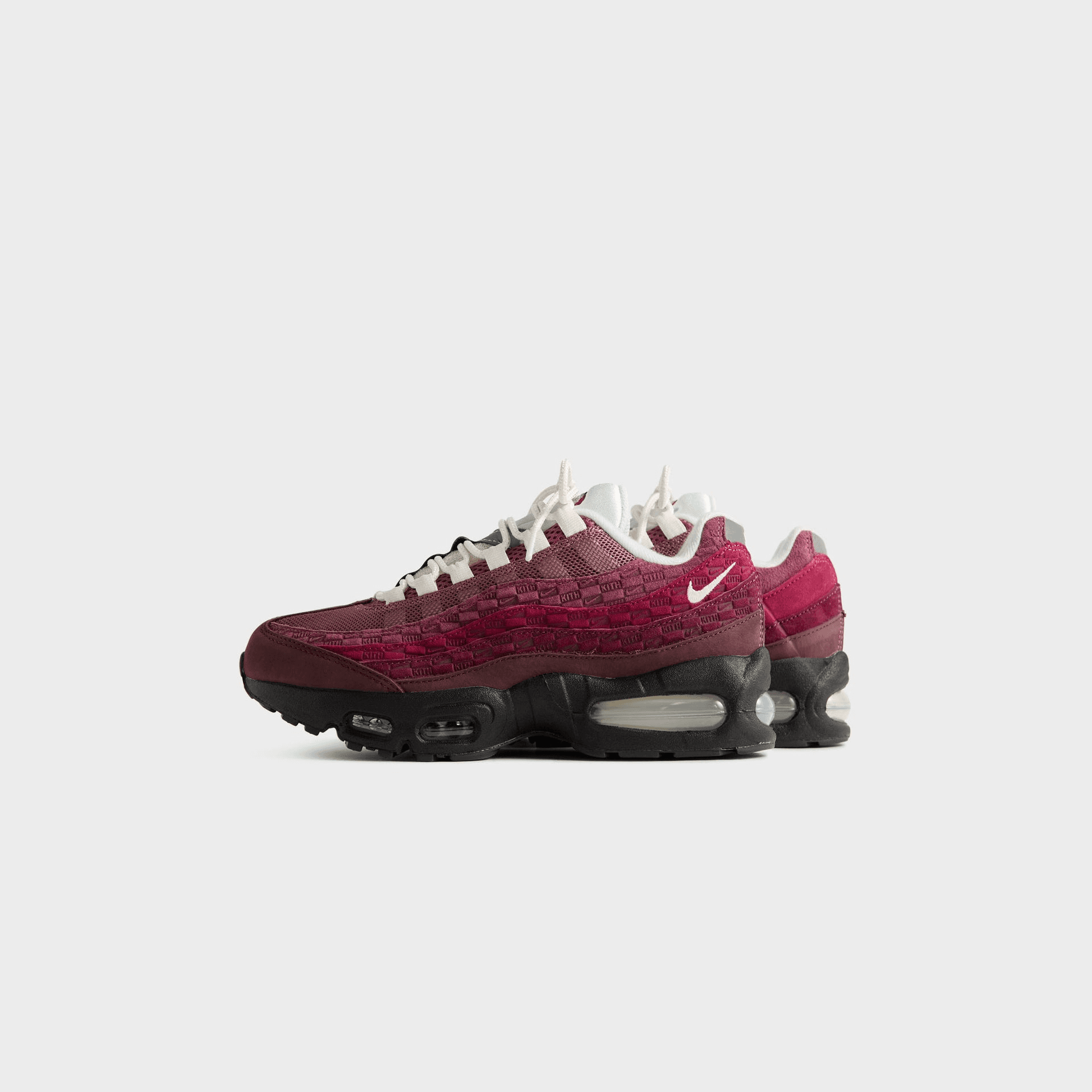 Kith for Nike GS Air Max 95 - El Dorado / Sail / Dark Beetroot / Rush Maroon — Image 10