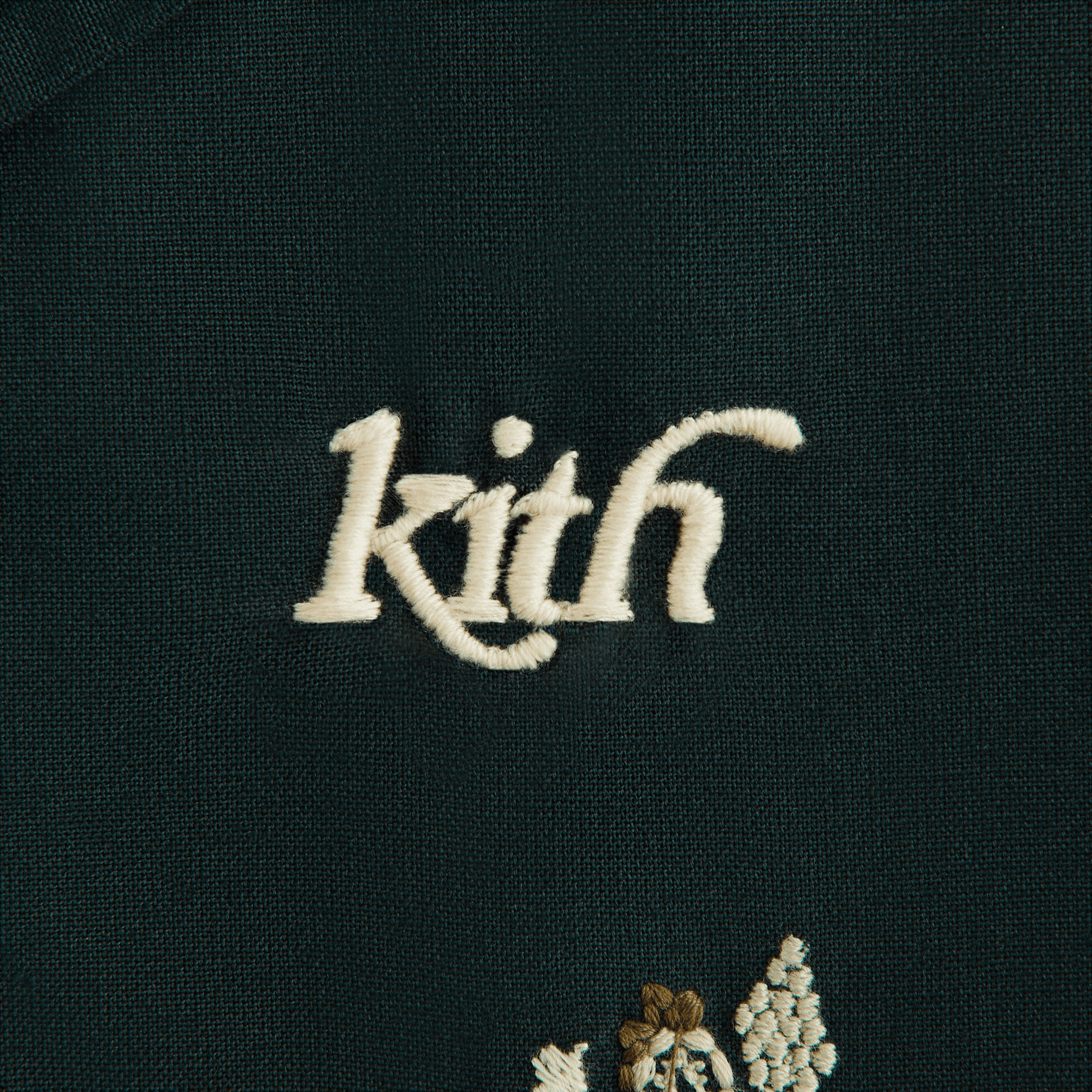 Kith Kids Novelty Thompson Camp Collar Shirt - Stadium — Image 2