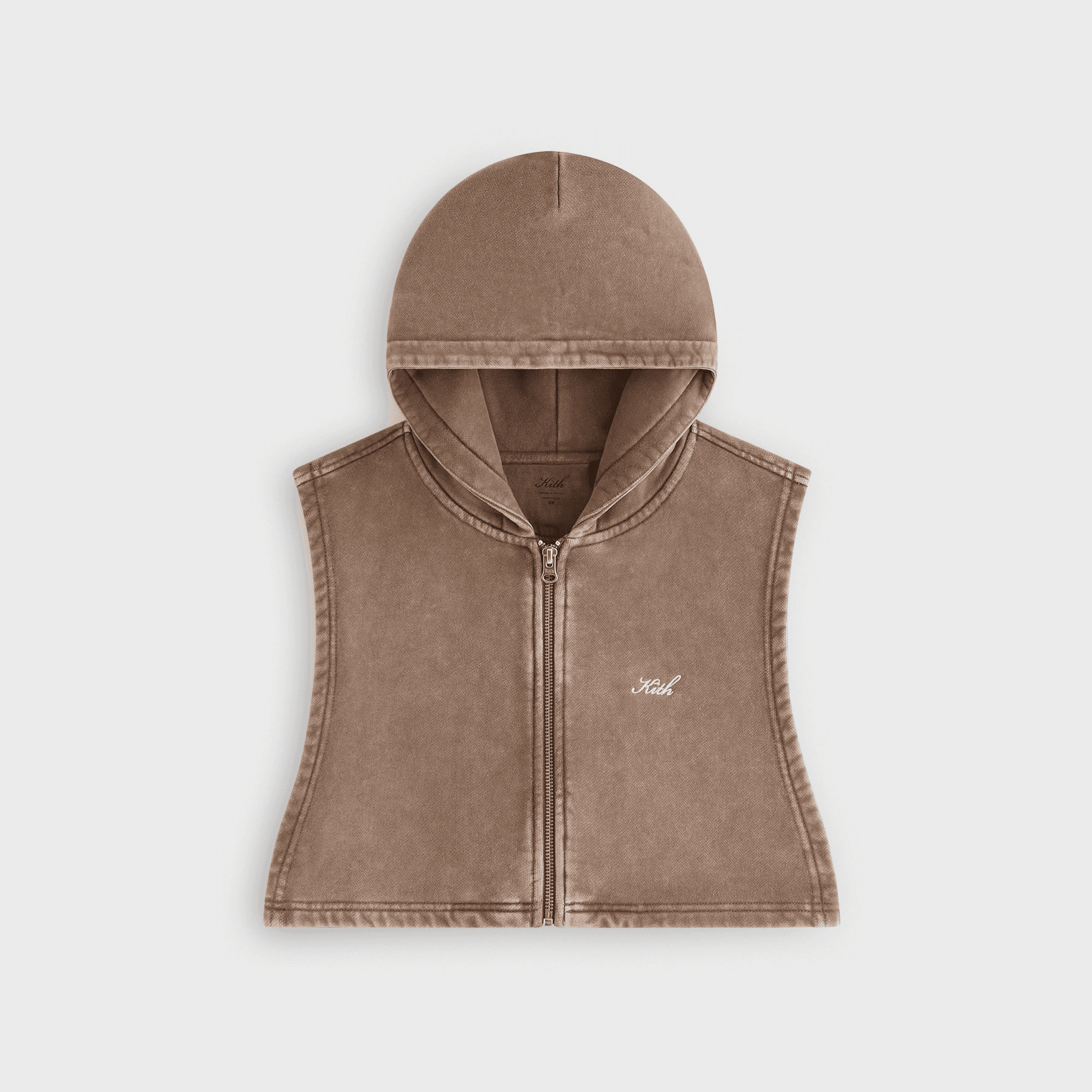 Kith Women Tanner Washed Hooded Dickey - Timber