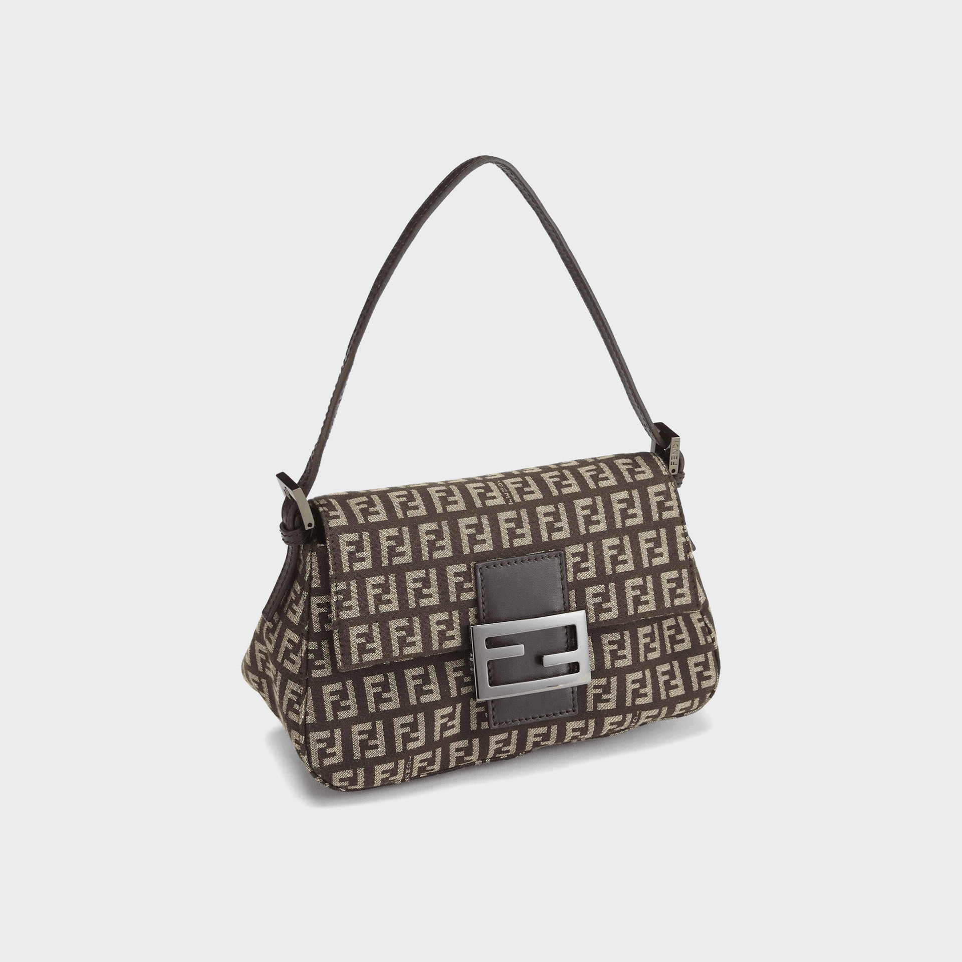 WGACA Fendi Zucchino Mama Mini - Brown — Image 4