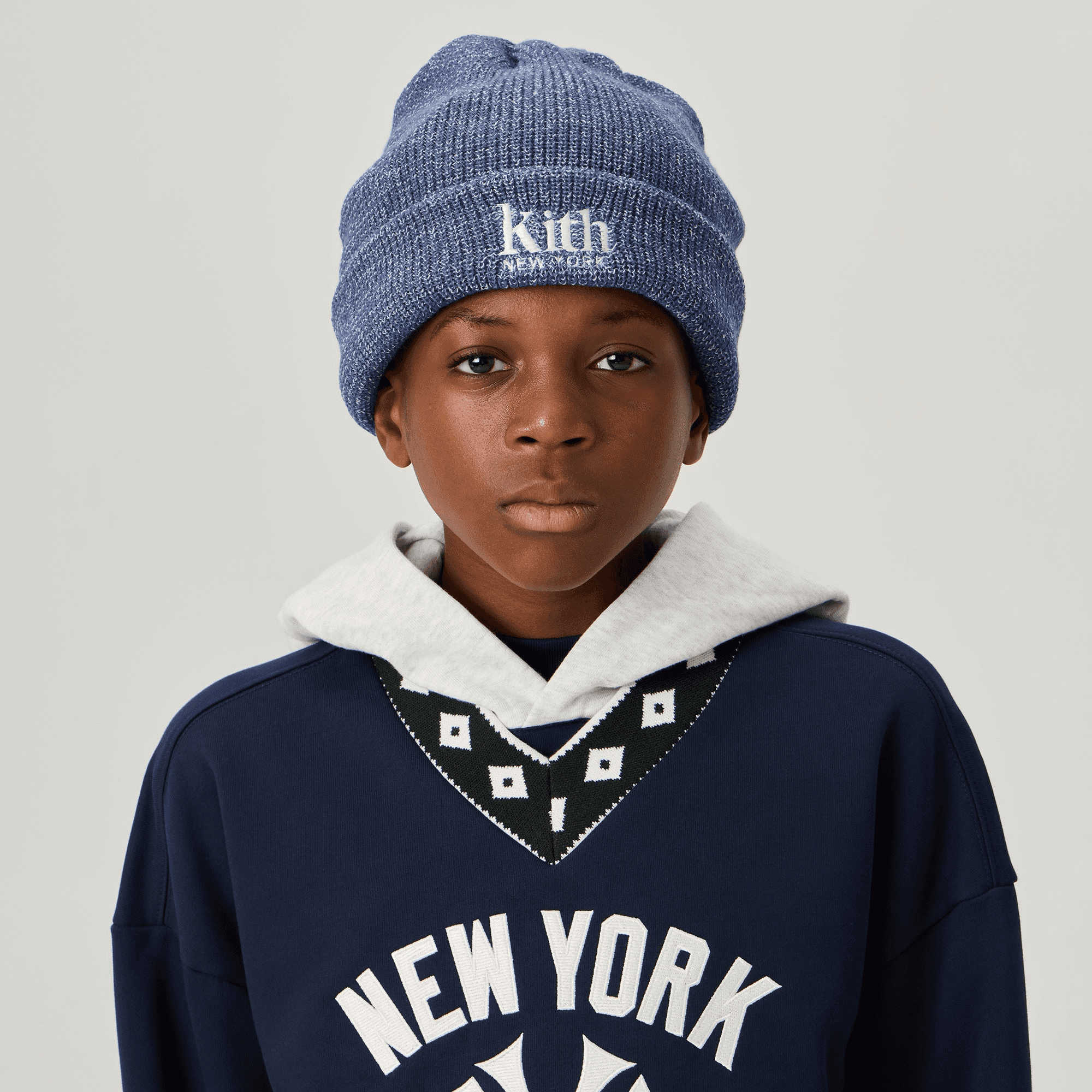 Kith Kids Classic Rib Beanie - Fanatic — Image 3