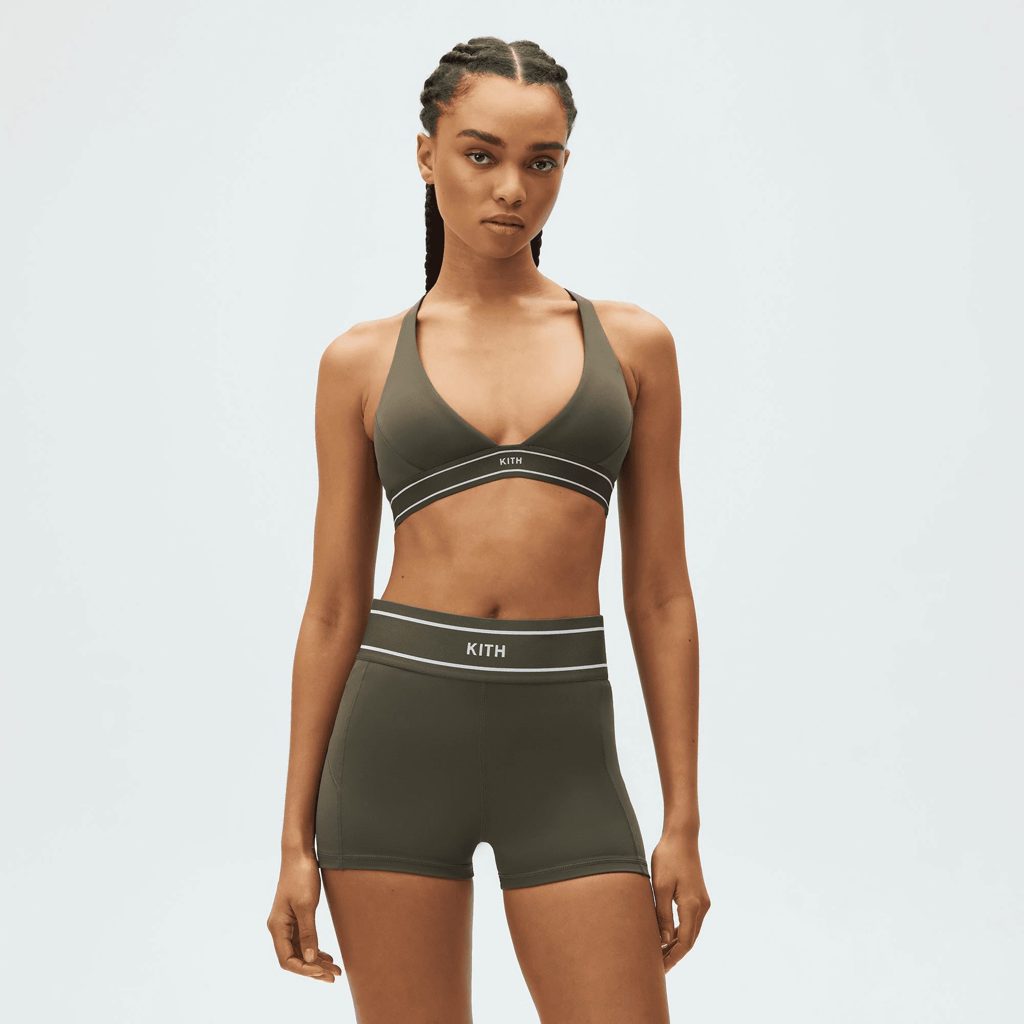 Kith Women Cay Plunge Active Bra - Terrain — Image 4