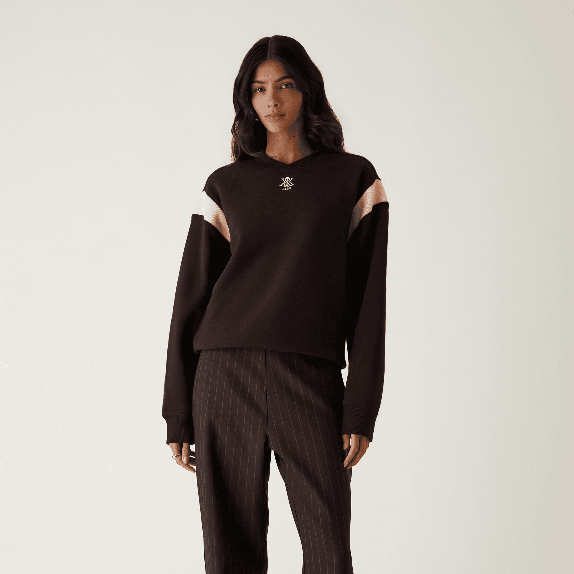 Kith Women Asher II Crest Crewneck - Incognito — Image 5