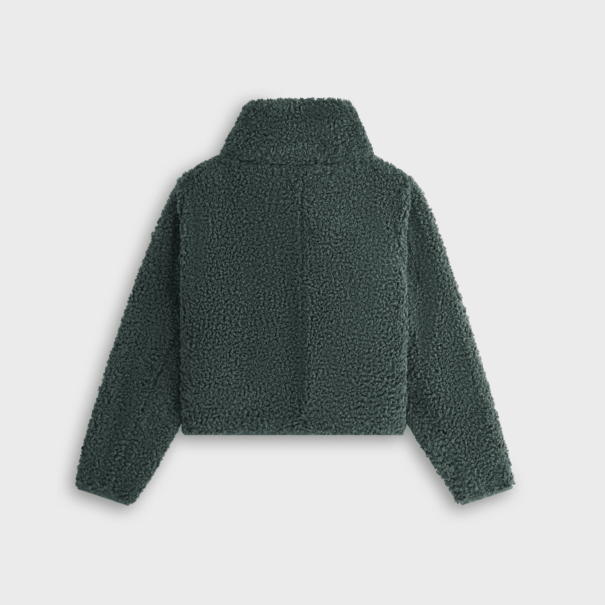 Kith Women Helia Sherpa Asymmetrical Jacket - Machine — Image 5