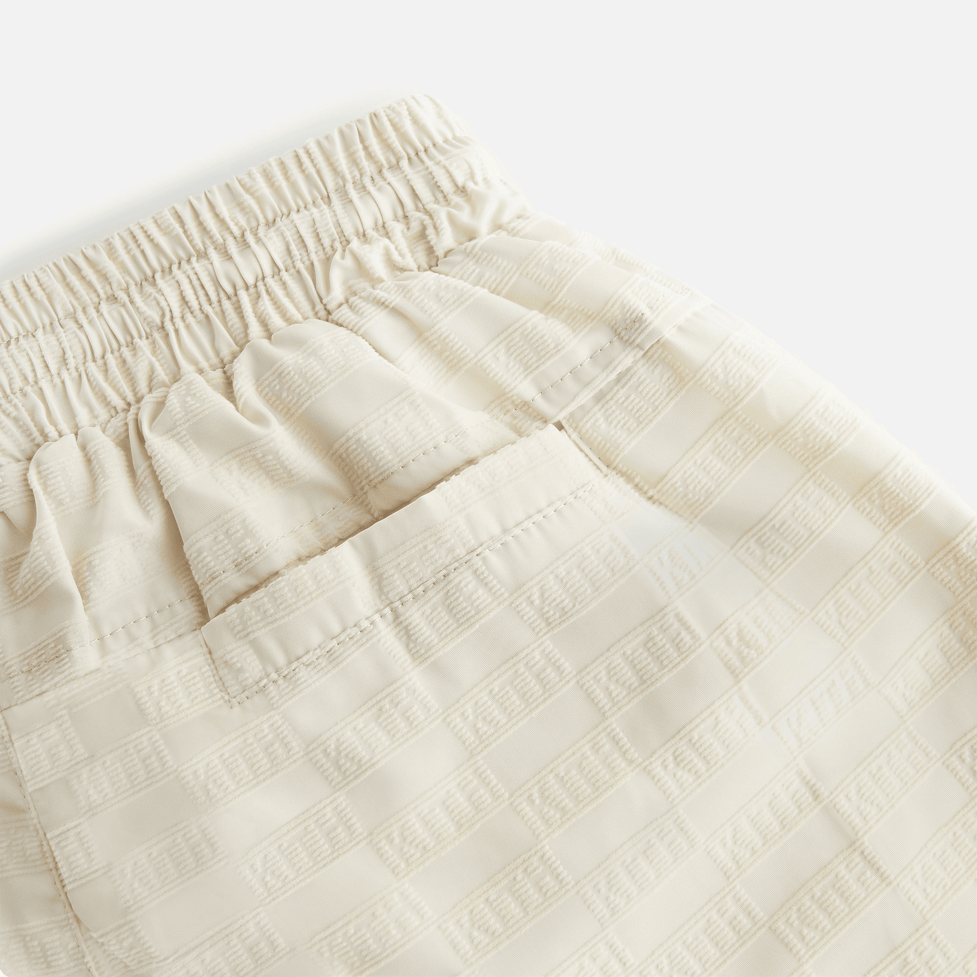 Kith Kids Flocked Monogram Micah Short - Veil — Image 2