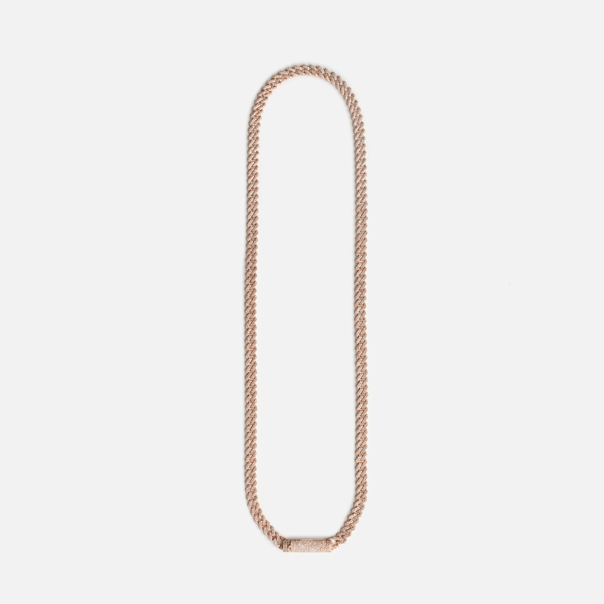 Greg Yuna Baby Cuban Chain 22 inches - Rose Gold