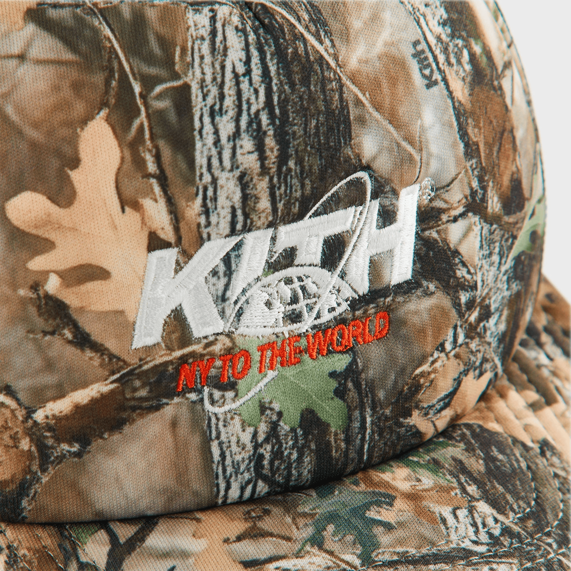Kith Kids Camo Trucker Hat - Earth — Image 2