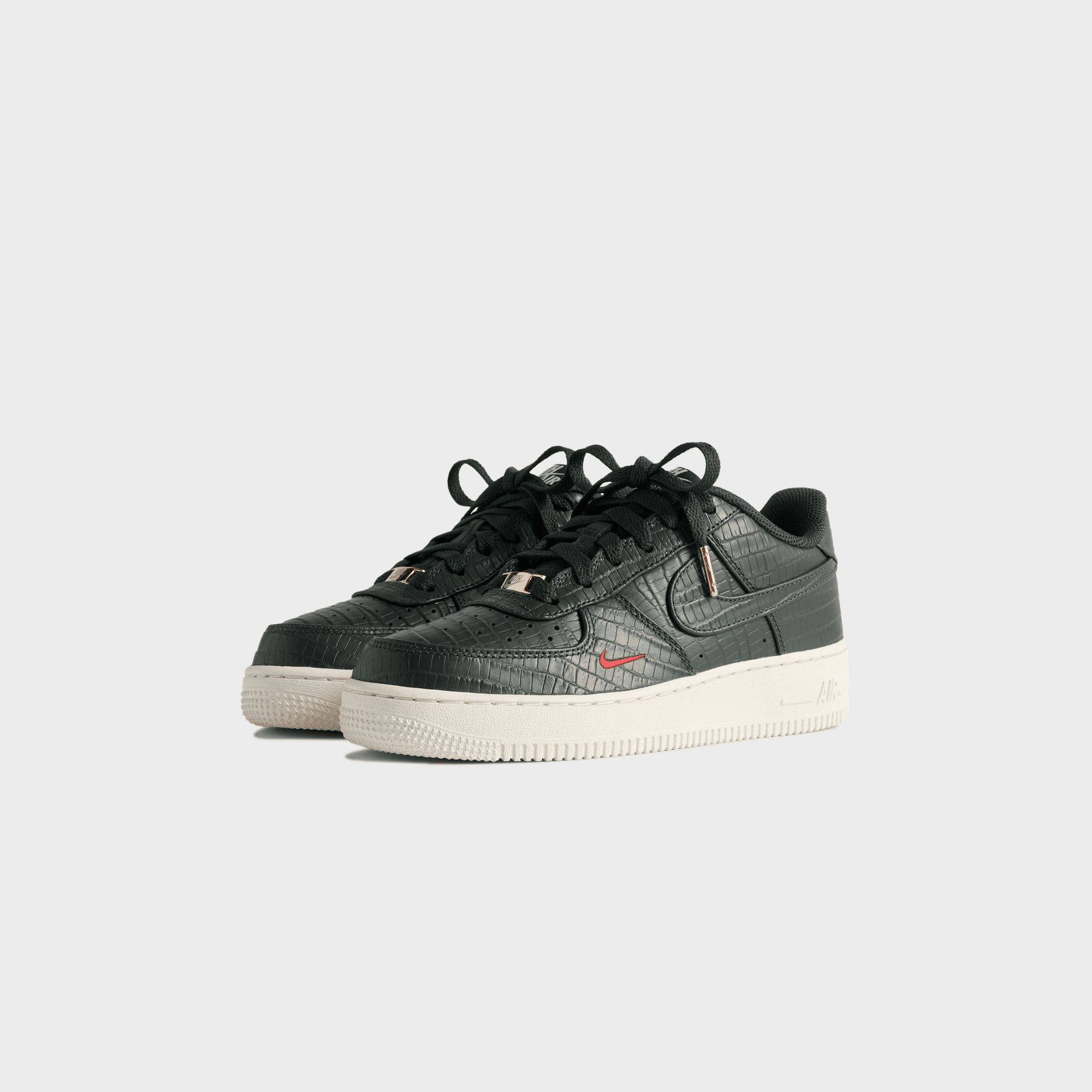 Kith for Nike GS Air Force 1 - Black Spruce / Phantom / Varsity Red — Image 8