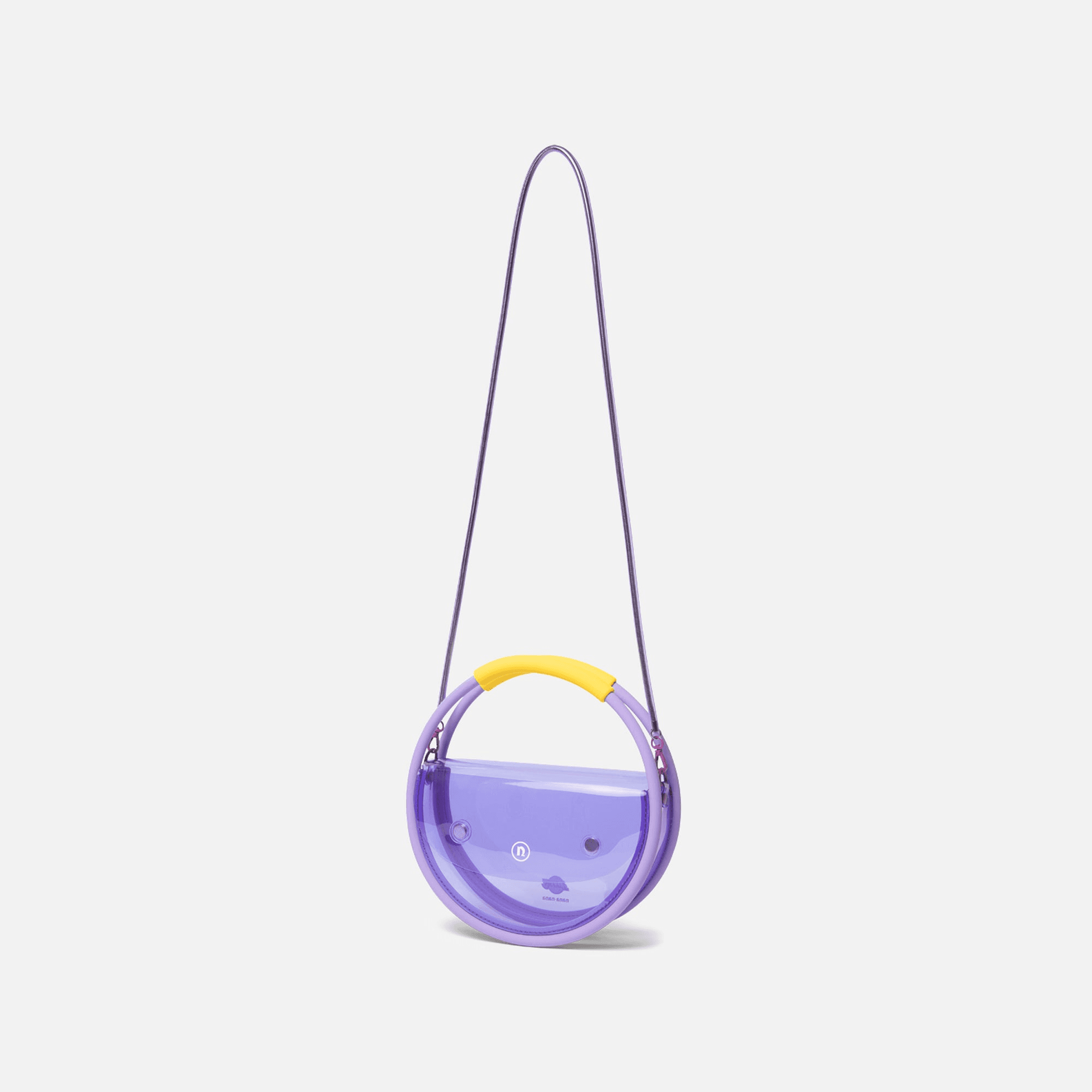 Nana-Nana Hoop PVC Bag Medium - LA Lakers Purple — Image 3