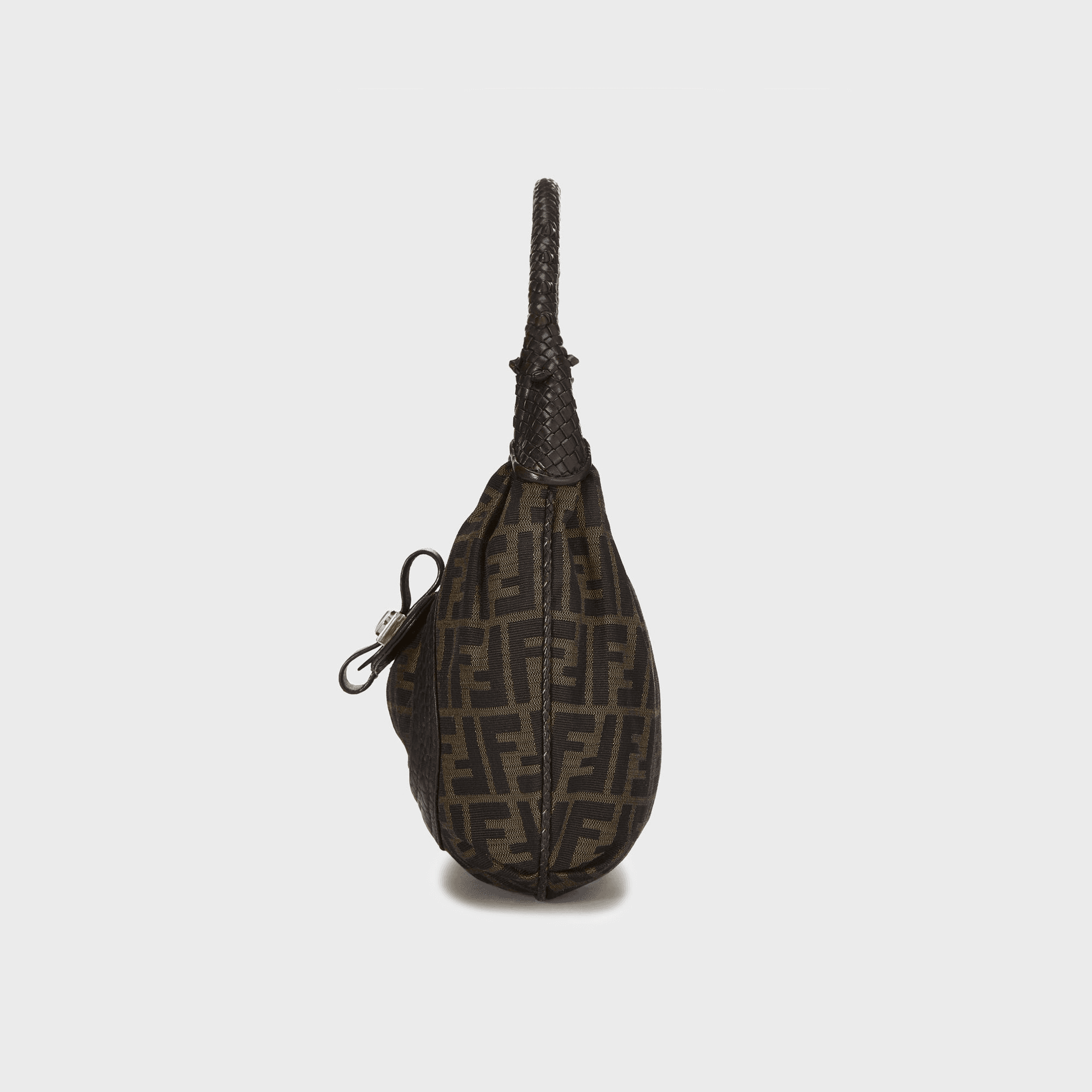 WGACA Fendi Zucca Spy Hobo - Brown — Image 5