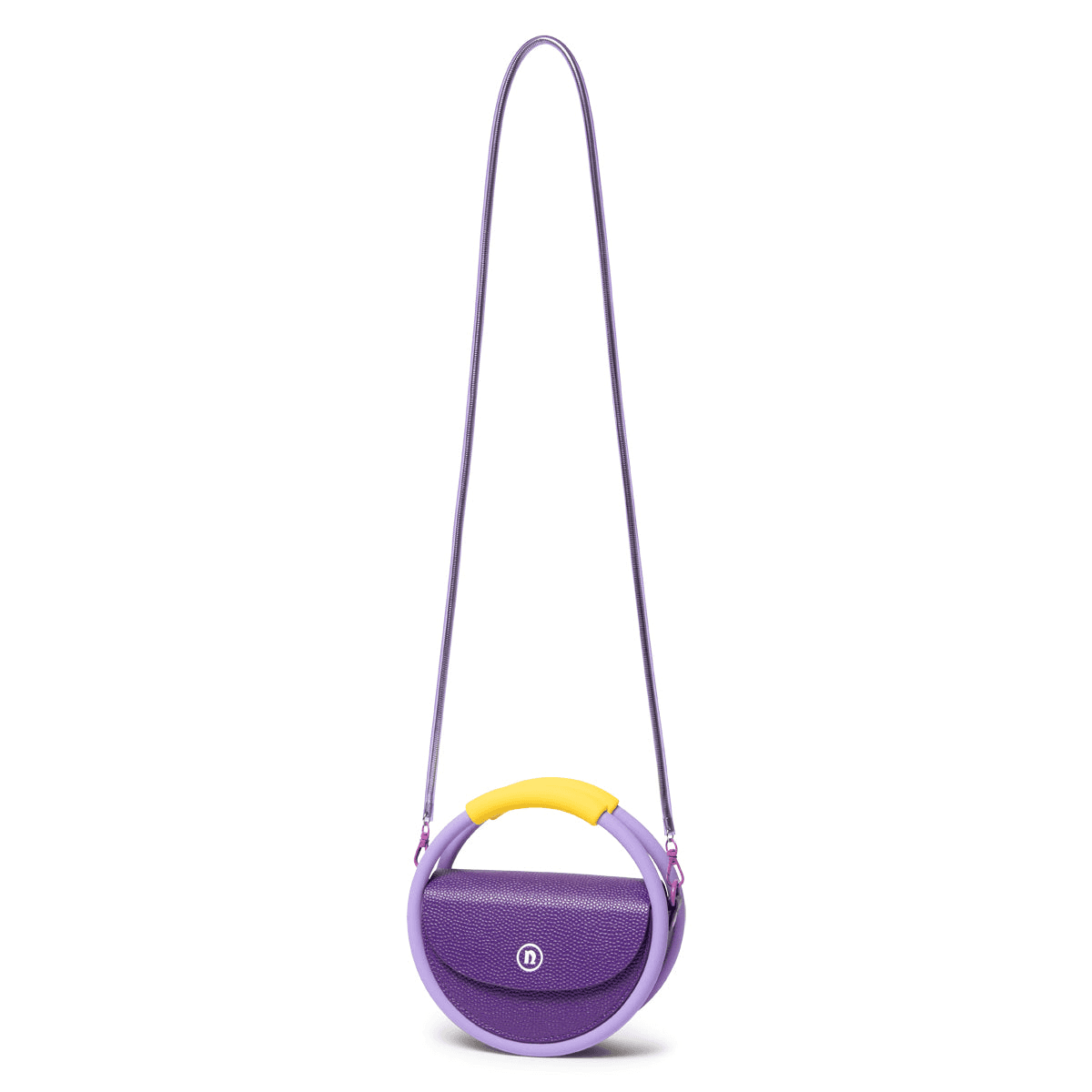 Nana-Nana Hoop Basketball Bag Small - LA Lakers Purple — Image 3