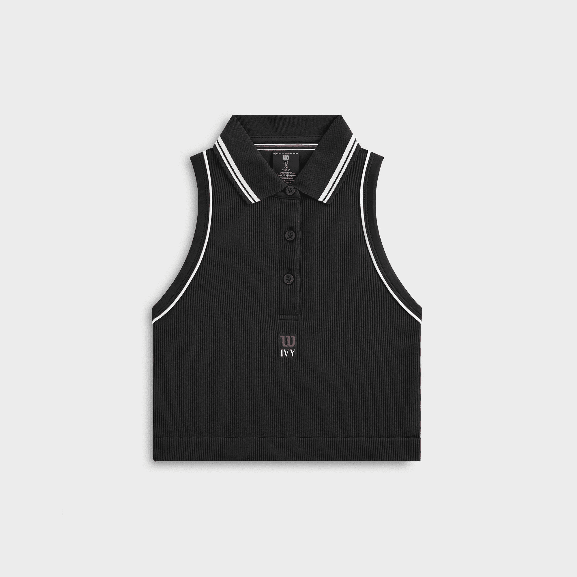 Kith Ivy for Wilson Women's Topspin Seamless Polo - Black