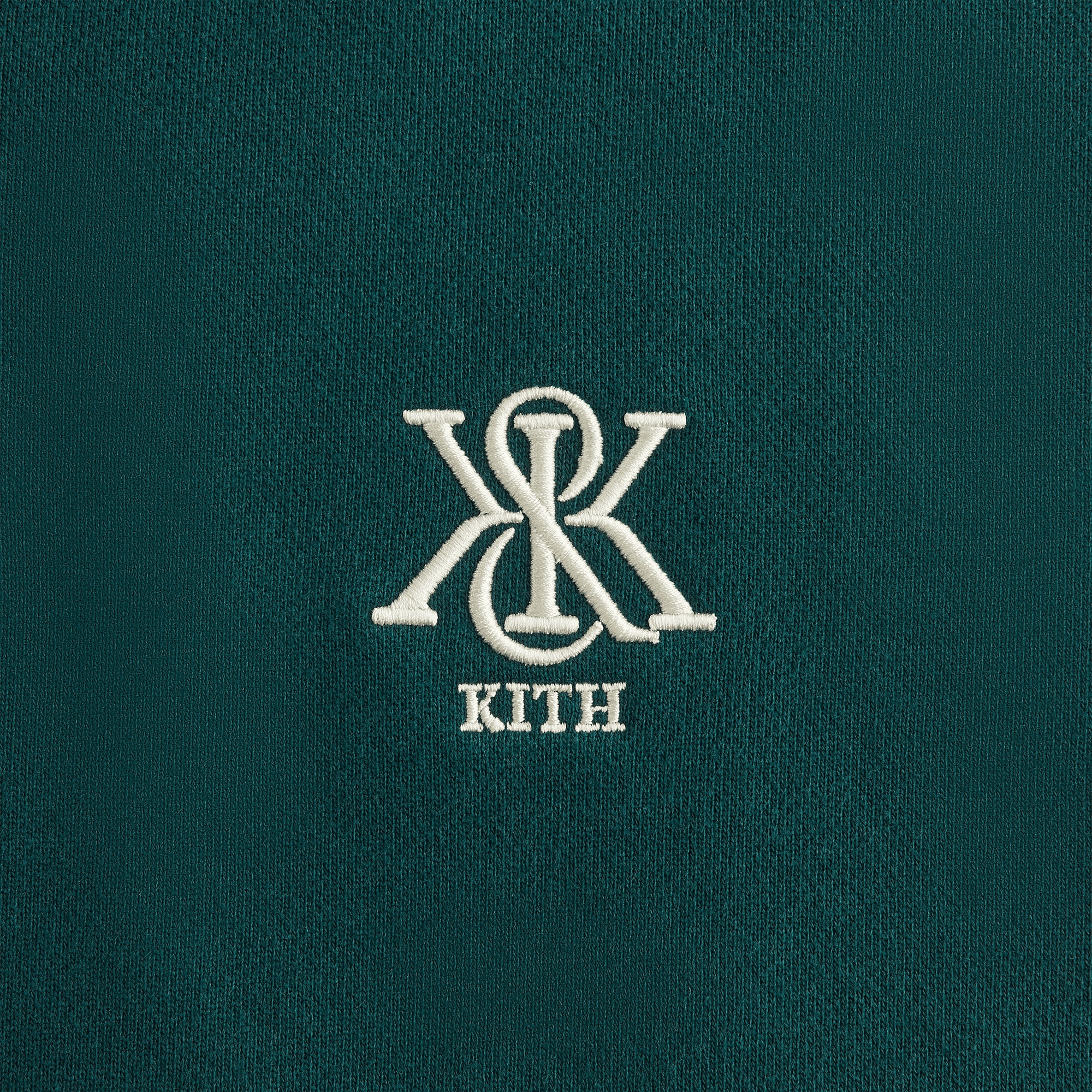 Kith Women Hunter III Crest Quarter Zip - Chronicle — Image 3