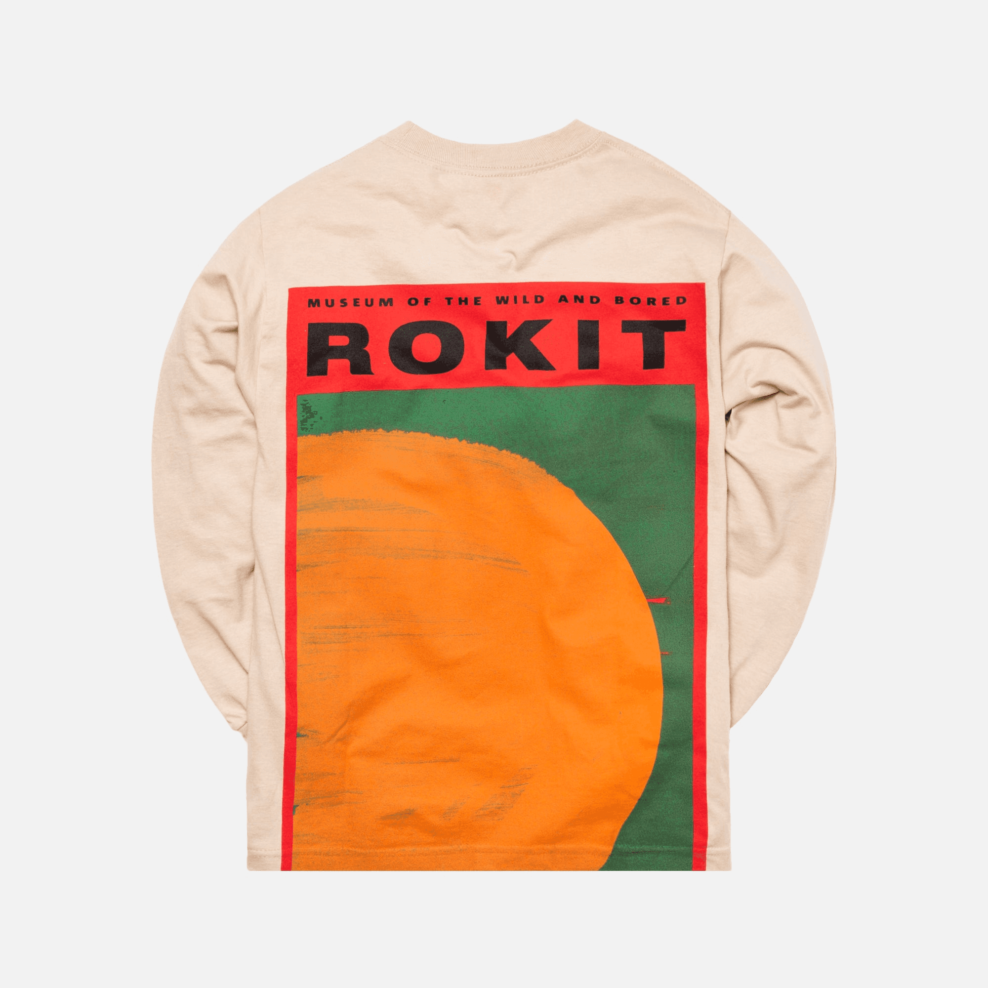 Rokit The Curator L/S Tee - Cream — Image 2