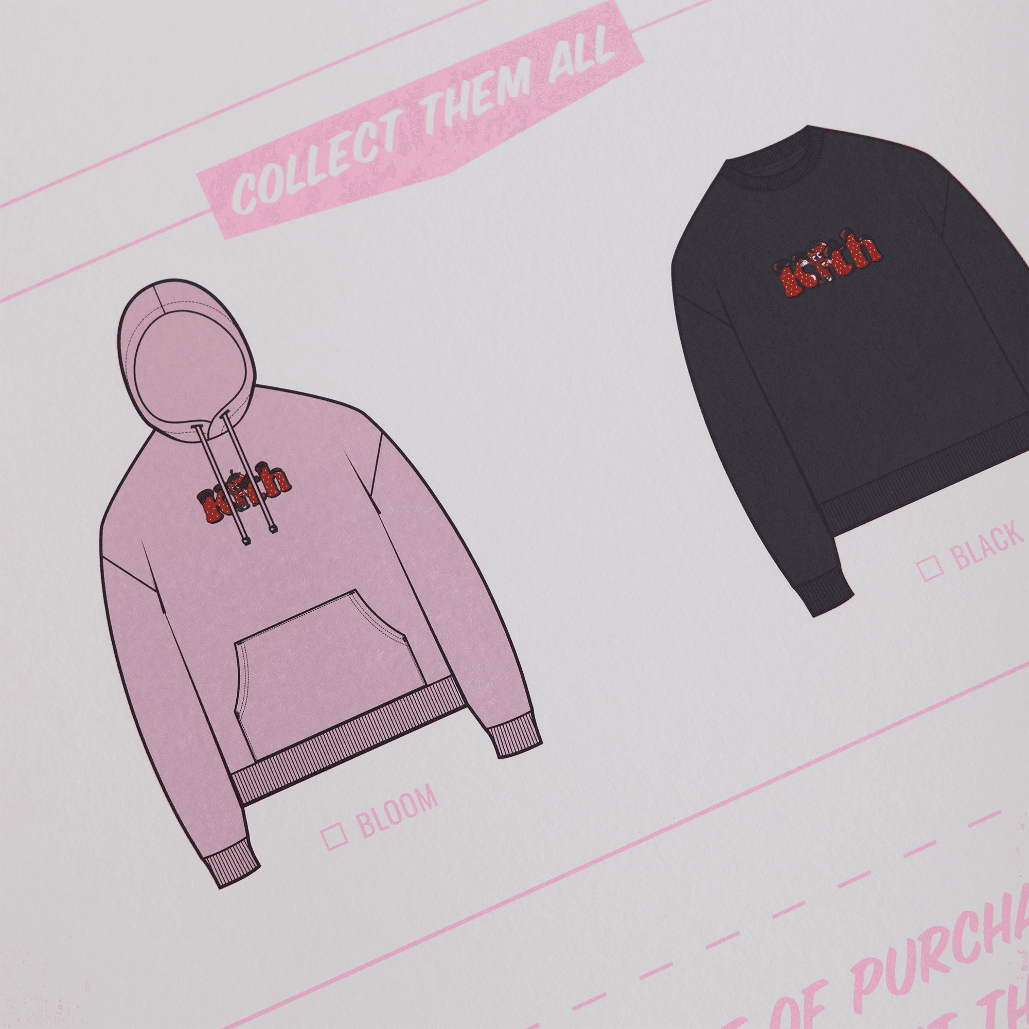 Kith Treats Strawberry Williams III Hoodie - Bloom — Image 5