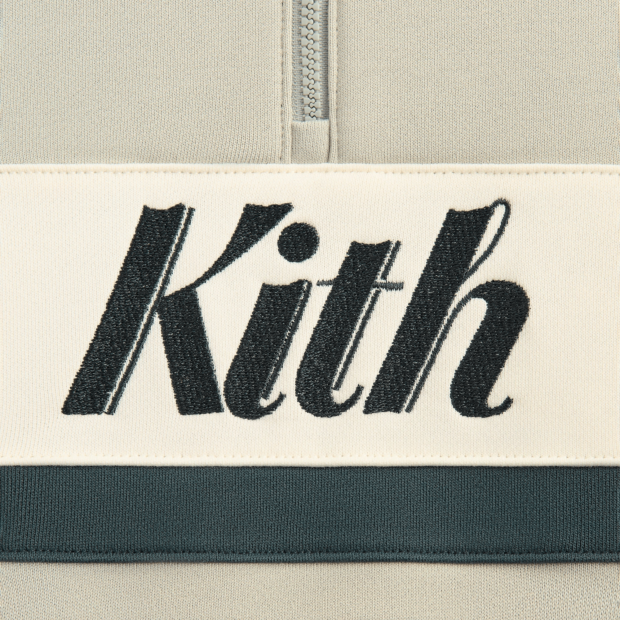 Kith Baby Nelson Quarter Zip Rugby - Pacify — Image 2