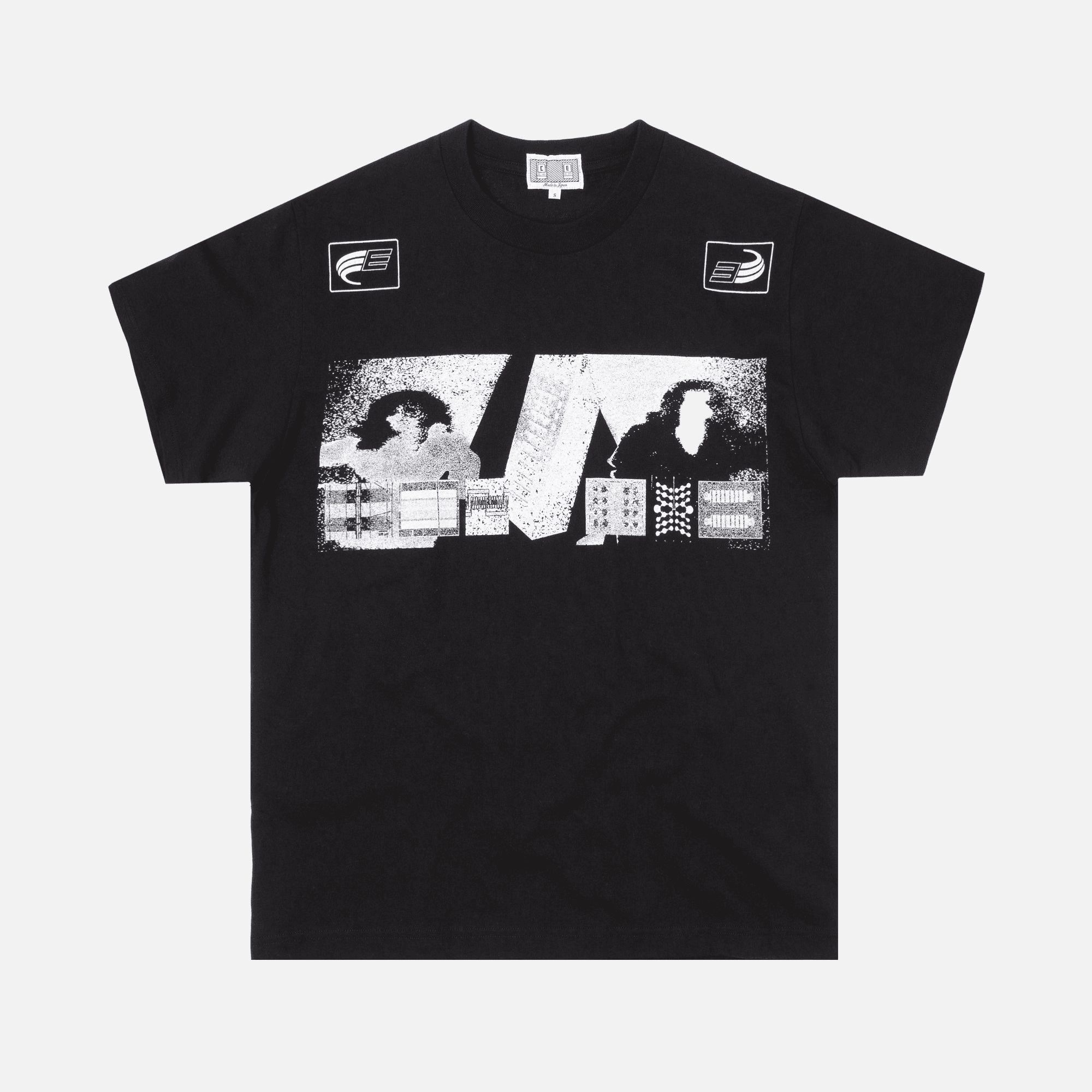 Cav Empt Curved Tee - Black