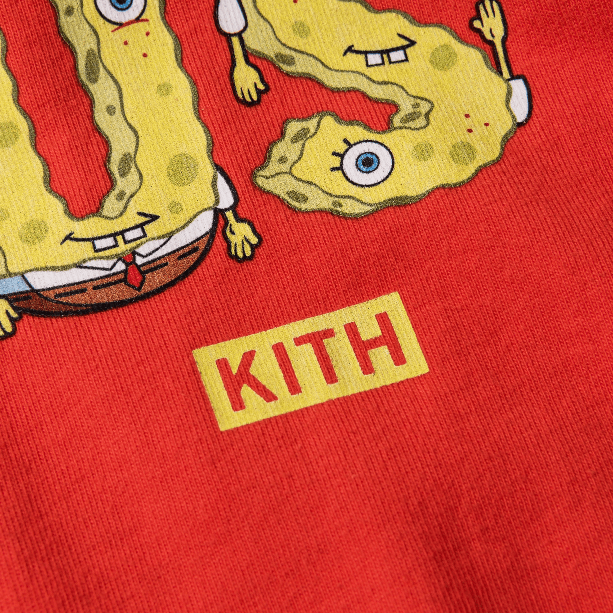Kith Kids x SpongeBob Just Us Bob Tee - Red — Image 2