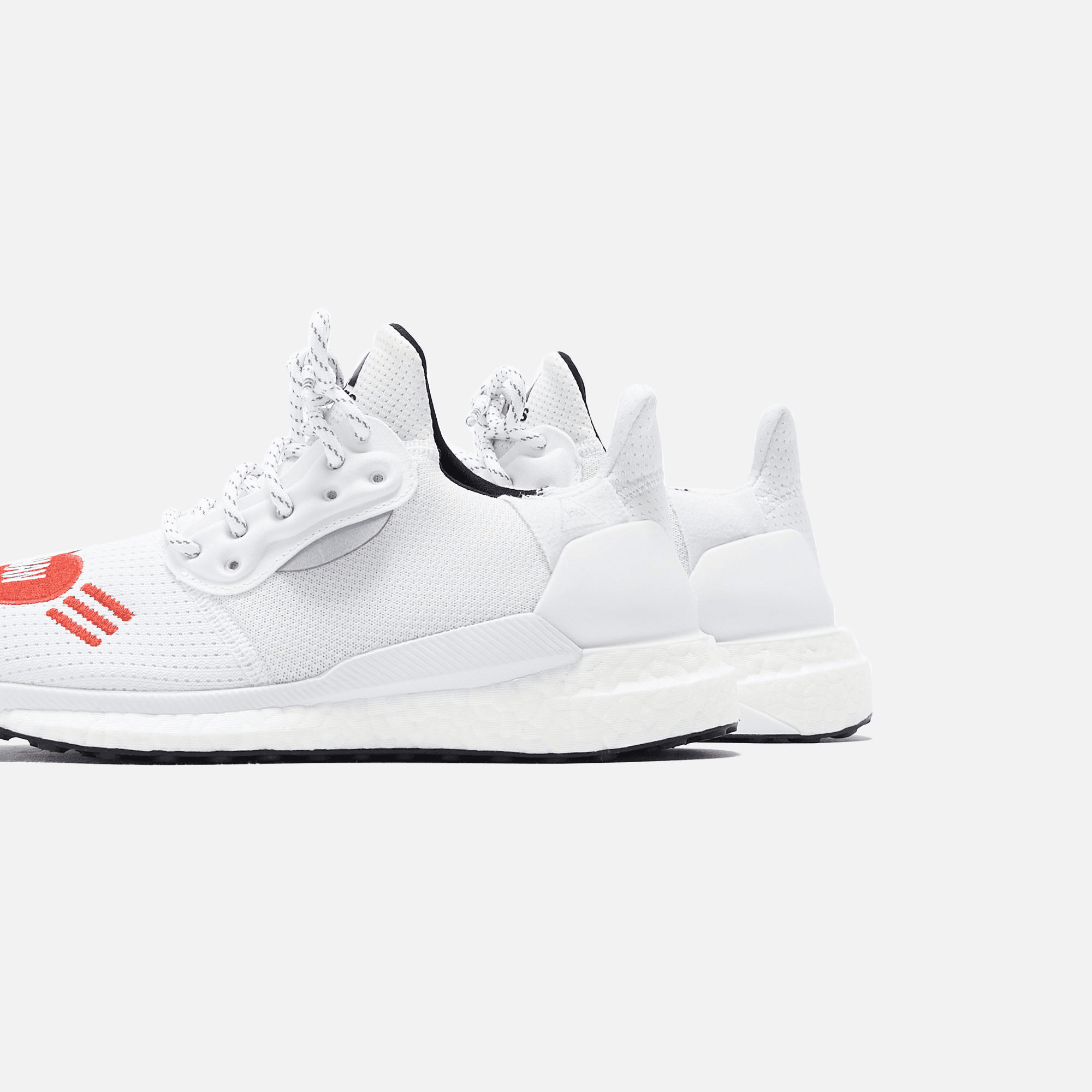 adidas Consortium x Human Made x Pharrell Williams Solar Hu -  White / Core Black / Scarlet — Image 4